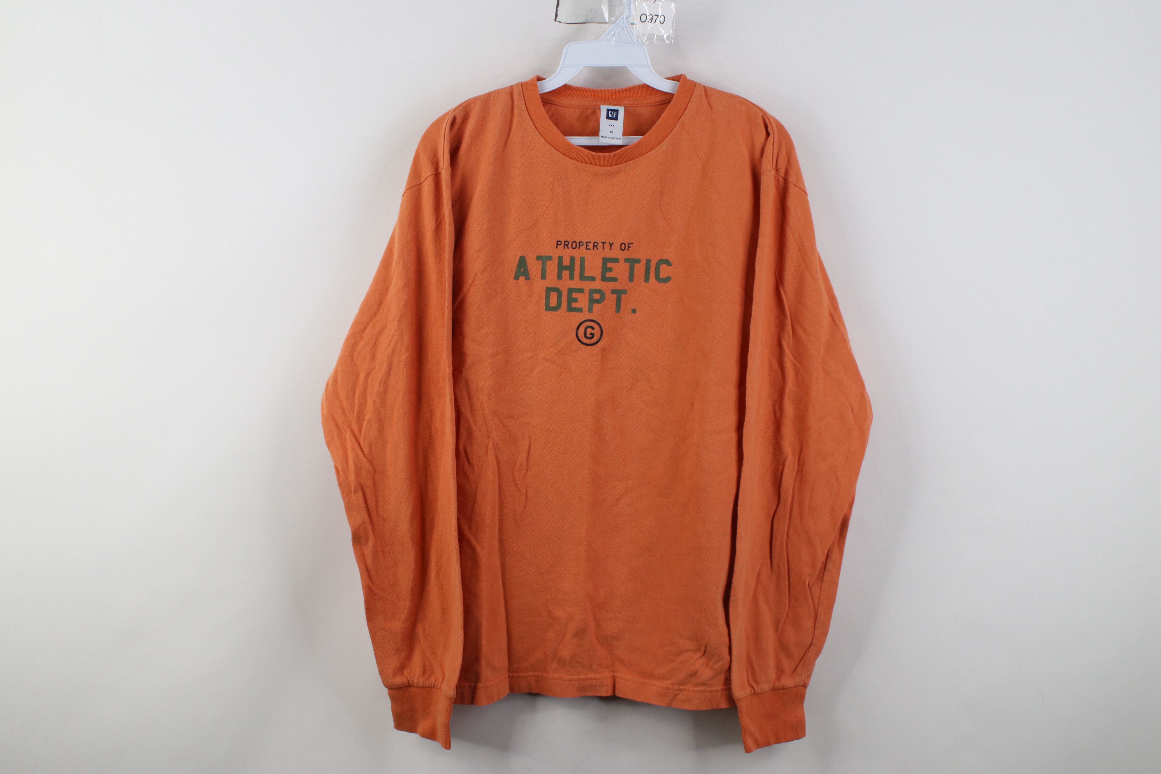 Gap Vintage Y2K 2004 Gap Athletic Dept Long Sleeve T-Shirt Size US M / EU 48-50 / 2 - 1 Thumbnail