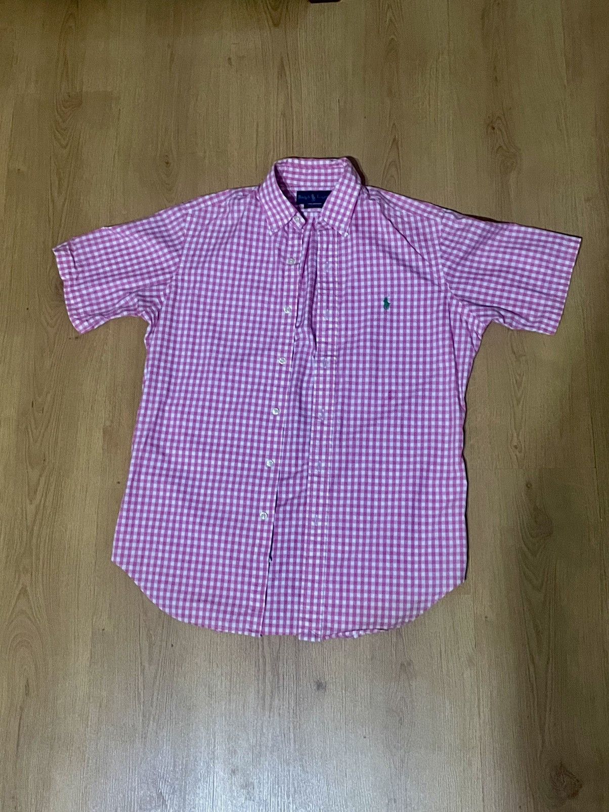 Polo Ralph Lauren Vintage Polo Baggy Fit Button Down Shortsleeve Size US XL / EU 56 / 4 - 1 Thumbnail