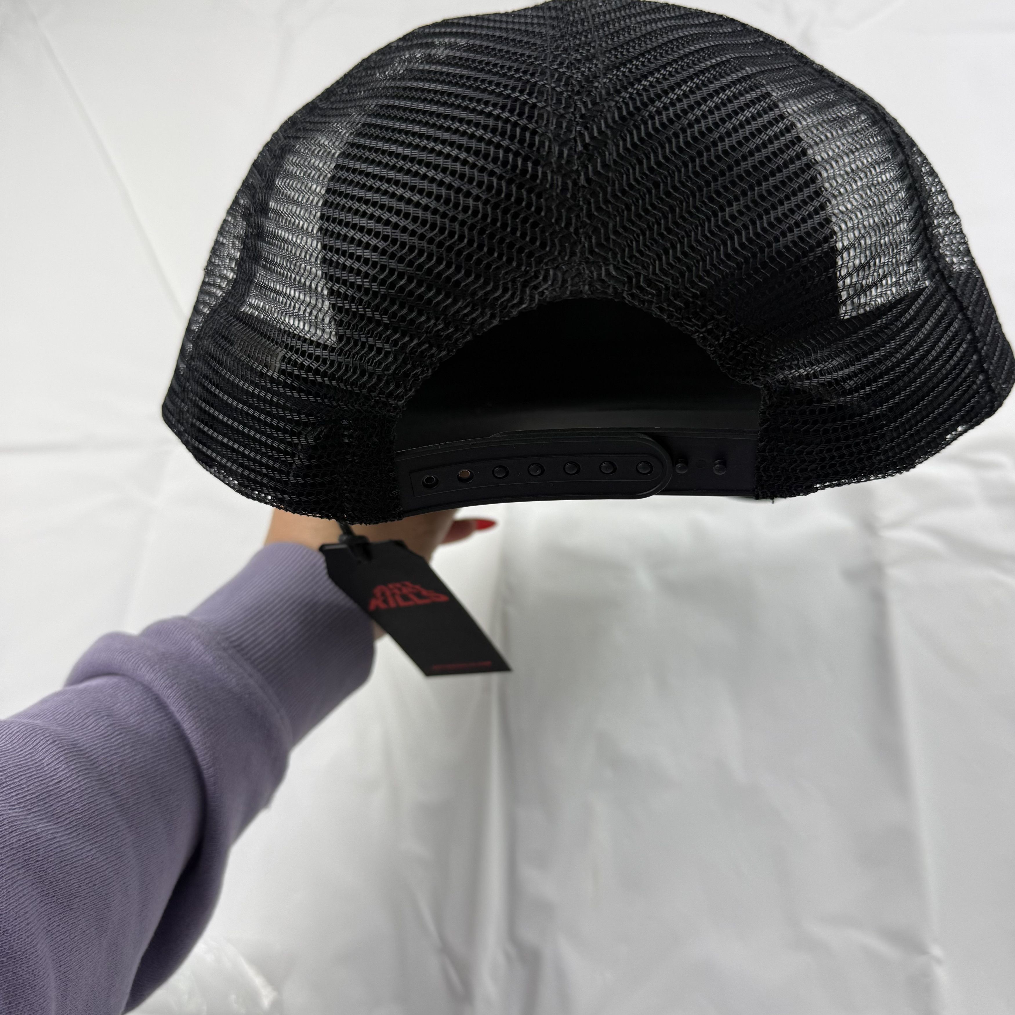 Gallery Dept. Gallery Dept Art That Kills Trucker Hat Black Red Snapback Size ONE SIZE - 4 Thumbnail