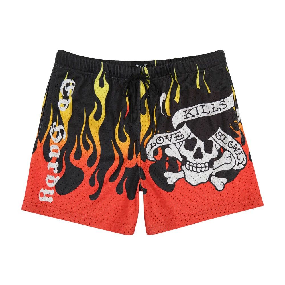 Ed Hardy FIRE LKS SKULL MENS SHORT EDD HARDY Size US 32 / EU 48 - 1 Thumbnail