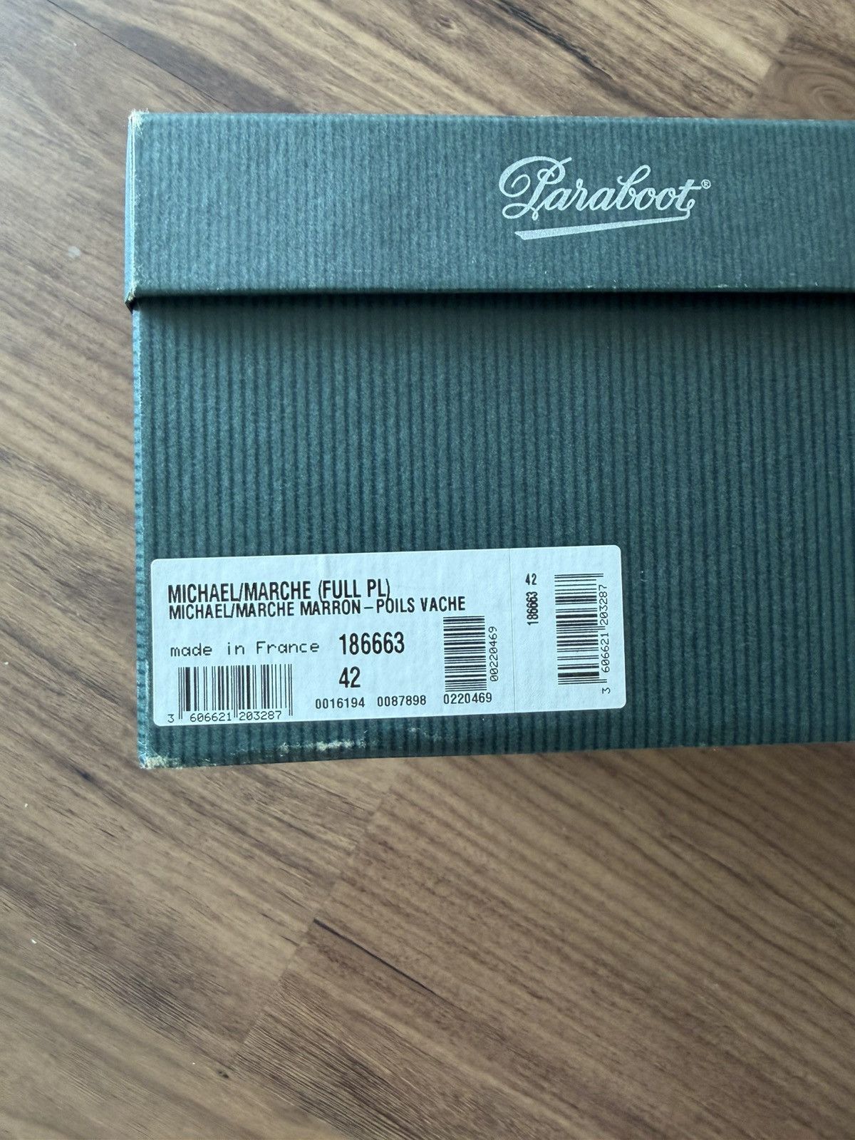 Paraboot Paraboot Michael Marche Marron Poils Vache 42 Size US 9 / EU 42 - 6 Thumbnail