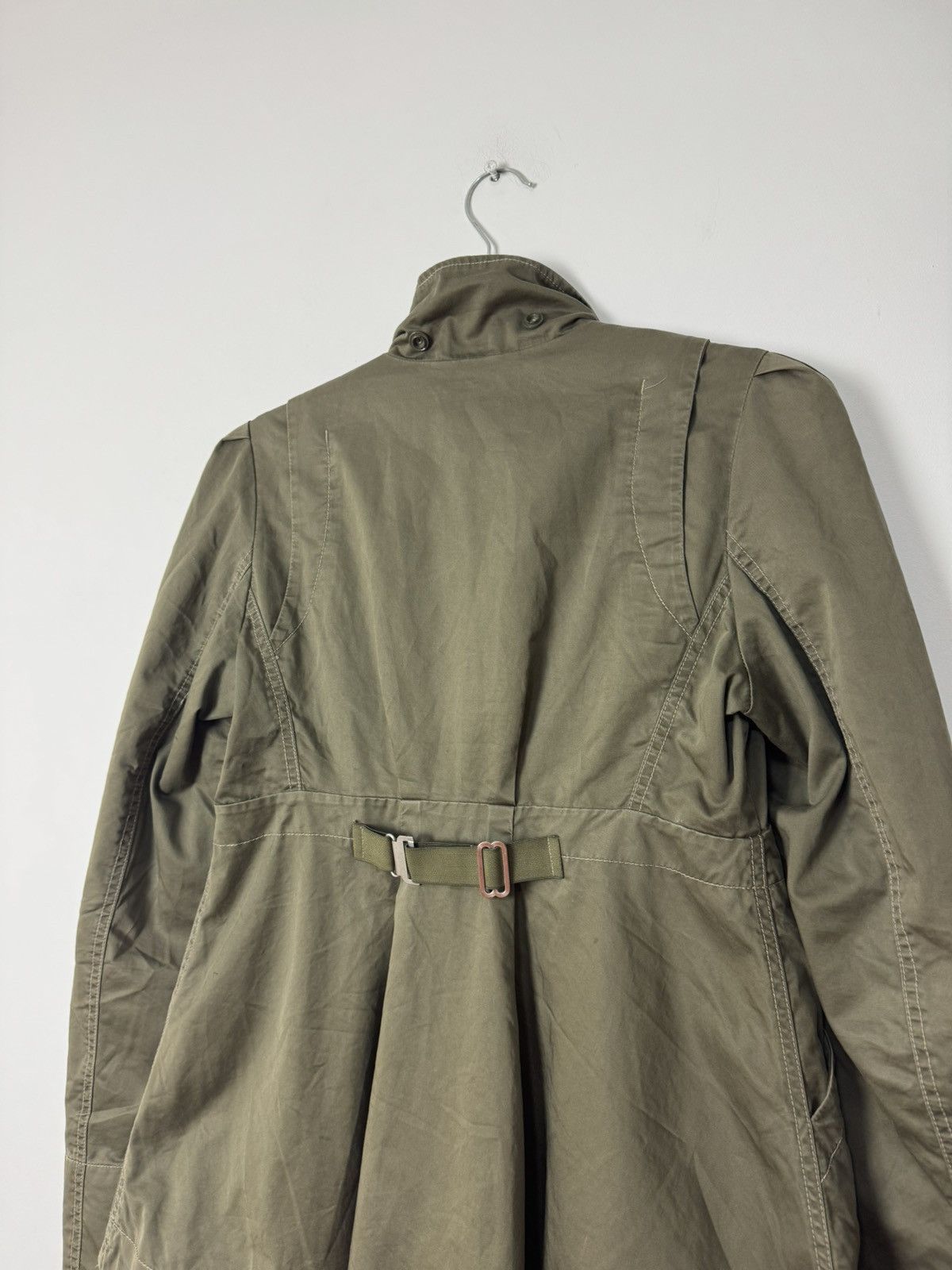 Diesel Rare Vintage Diesel “Clouds” Embroidered Military Jacket 00s Size S / US 4 / IT 40 - 10 Thumbnail