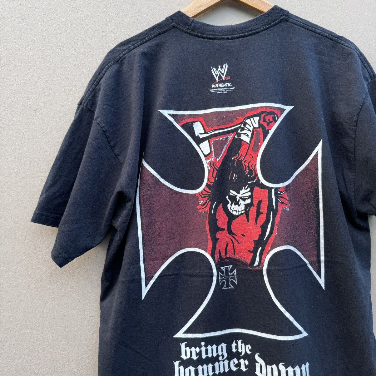 Vintage × WWE Vintage wwe triple h 2004 t shirt Size US XL / EU 56 / 4 - 2 Thumbnail