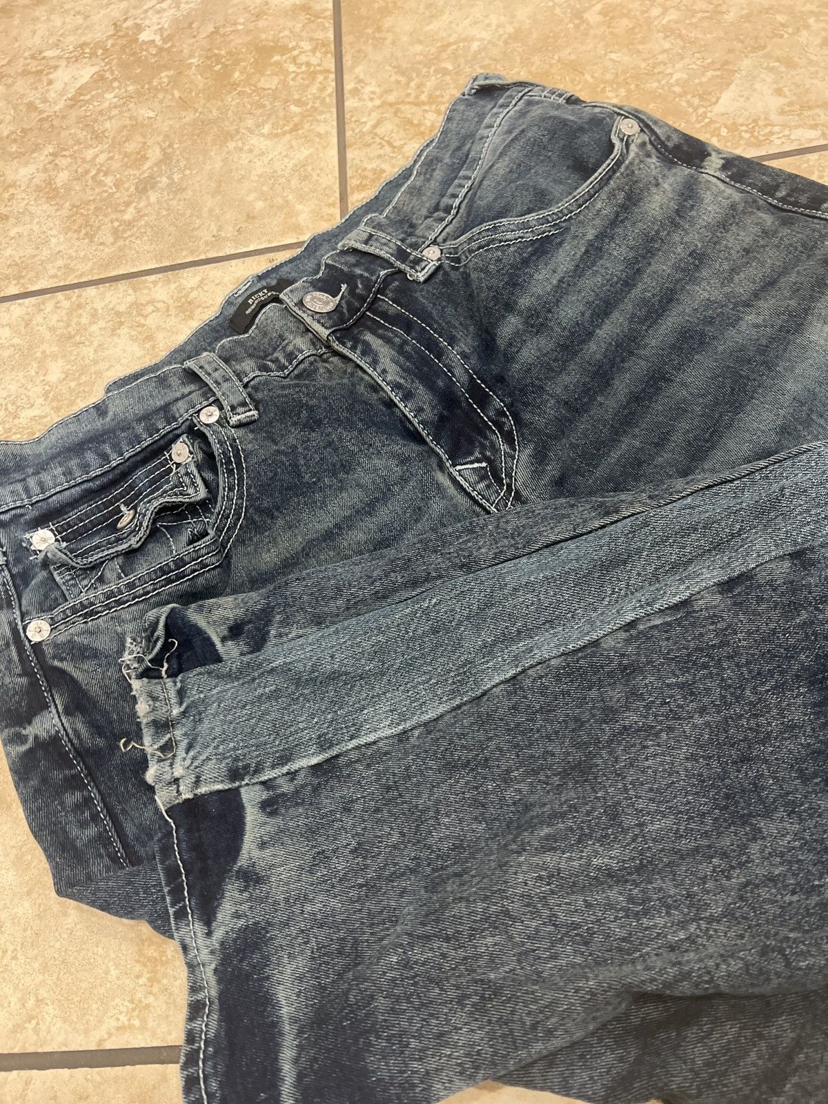 True Religion Grey/Blue True religion Jeans🩶 Size US 36 / EU 52 - 2 Thumbnail