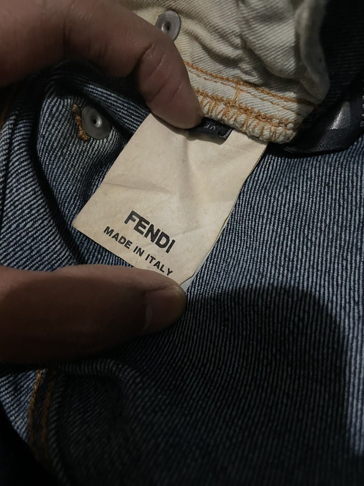 Fendi × Vintage Vintage Fendi Stretch Denim pants Size 30" / US 8 / IT 44 - 8 Thumbnail