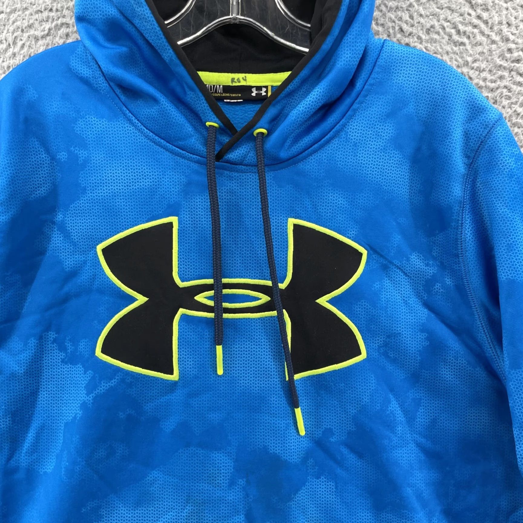Under Armour Under Armour Storm Hoodie Men's M Blue Camouflage Logo All Seasons Hooded Pullover 90s Activewear Gym Varsity Training Kangaroos? Size US M / EU 48-50 / 2 - 3 Thumbnail