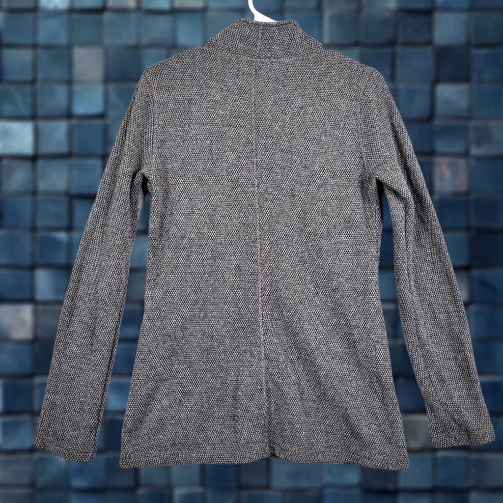 Prana prAna Women's Cowl Neck Wool blend button sweater Gray Size S Size S / US 4 / IT 40 - 1 Thumbnail