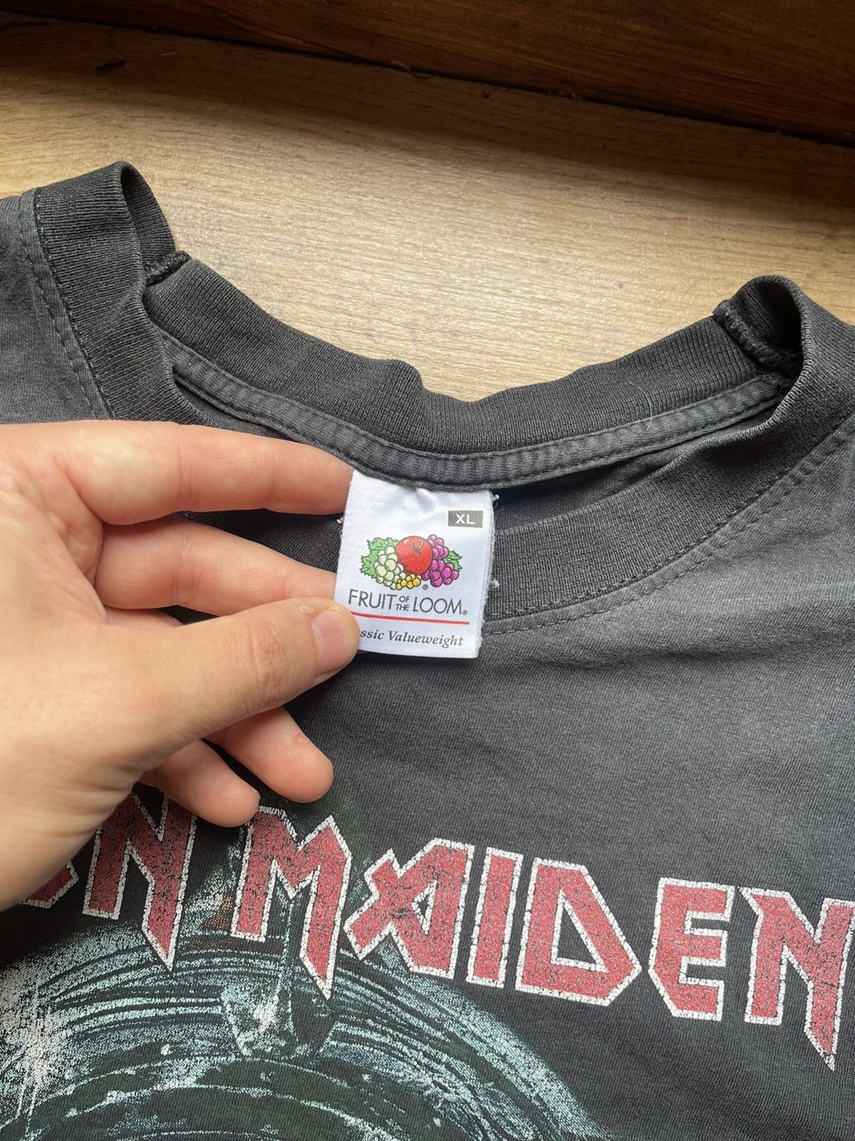 Band Tees × Iron Maiden × Vintage 2003 Iron Maiden Vintage World Tour t-shirt Size US XL / EU 56 / 4 - 10 Thumbnail