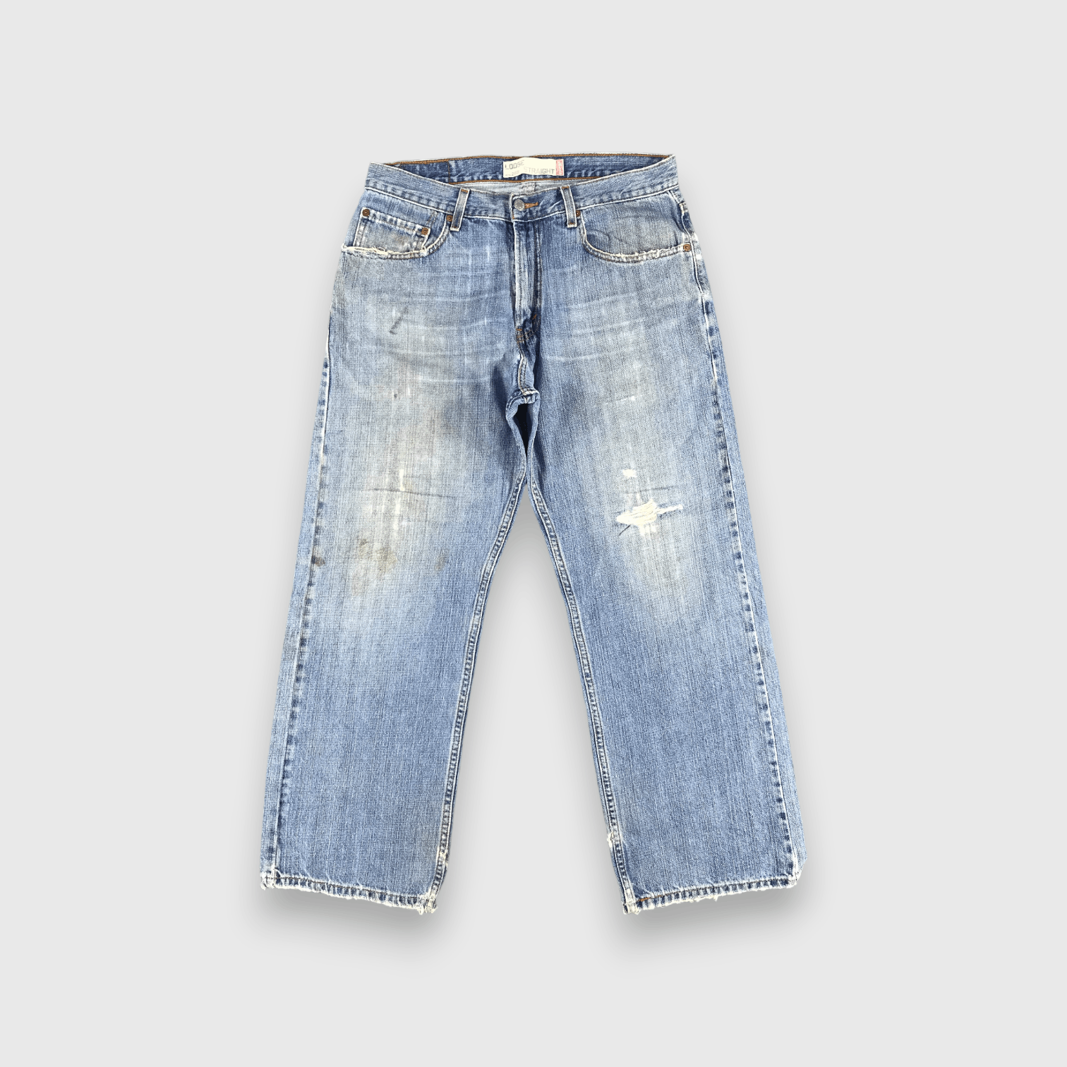 Levi's Vintage Blue Wash Levis 569 Jeans-J1697 Size US 34 / EU 50 - 1 Thumbnail