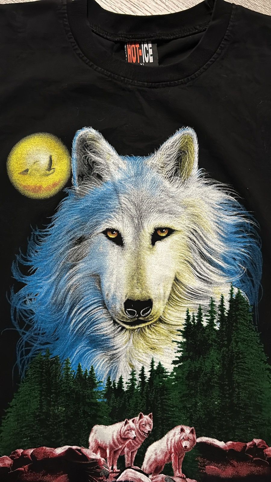 Other Vintage wolf t-shirt Size US XL / EU 56 / 4 - 2 Thumbnail