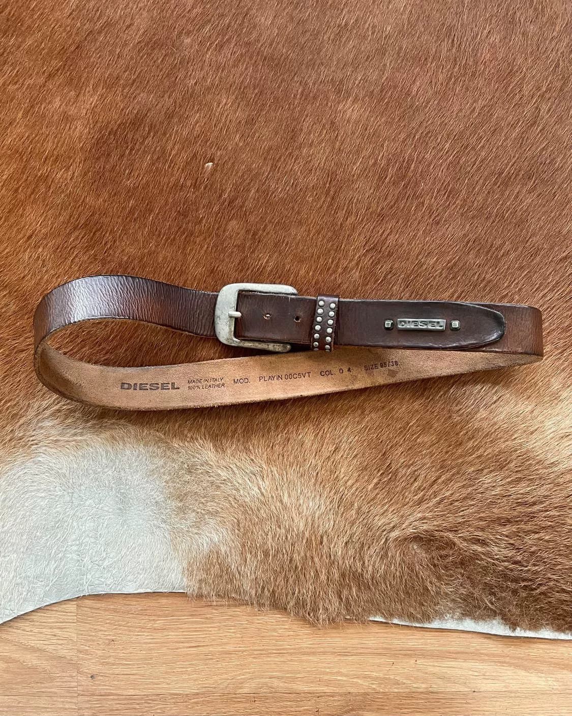 Diesel Diesel Vintage Western Brand Belt Size ONE SIZE - 1 Thumbnail