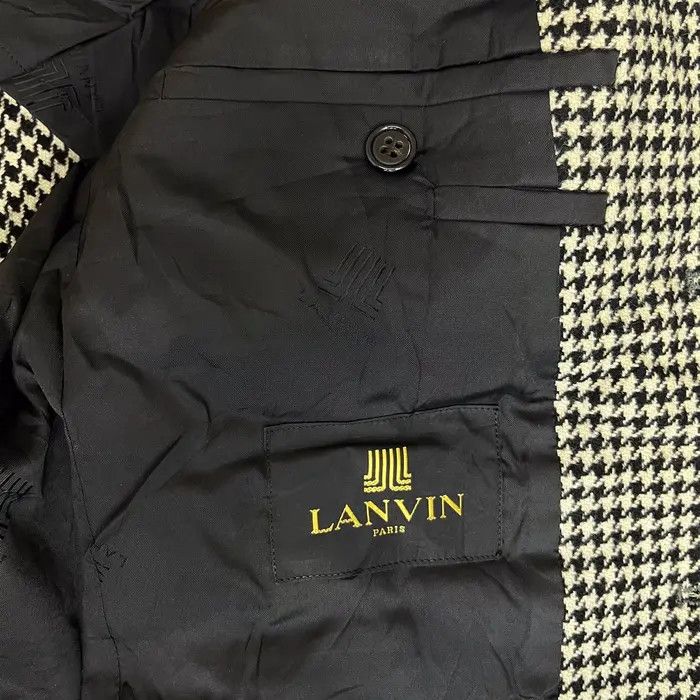 Lanvin Vtg LANVIN PARIS COLLECTION Monogram Blazer Sport Coat Size S / US 4 / IT 40 - 6 Thumbnail