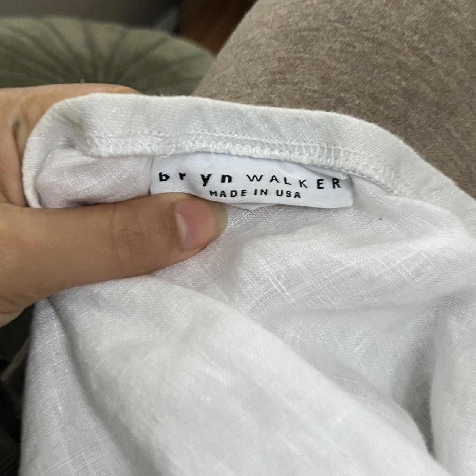 Other womens large White linen maxi skirt with elastic waistband Size 36" / US 14 / IT 50 - 8 Thumbnail