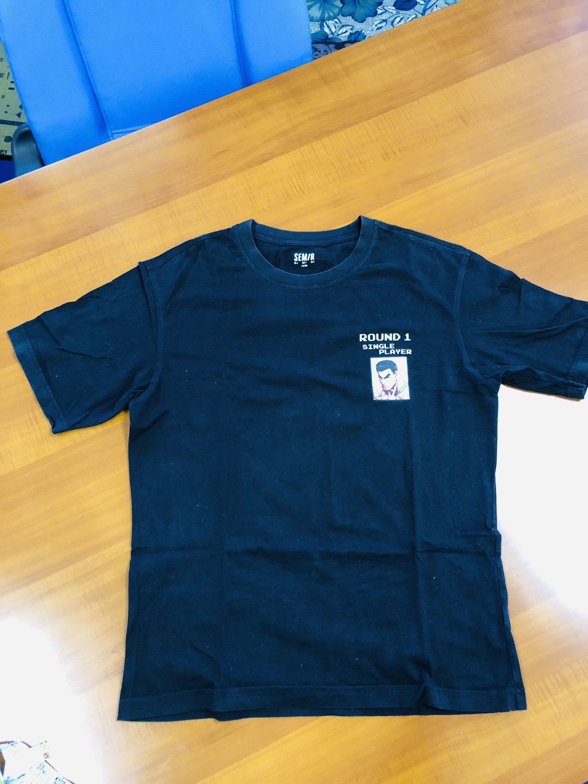 Japanese Brand 🎮 SEM/R Retro Fighter Tee – Size L 🎮 Size US M / EU 48-50 / 2 - 10 Thumbnail