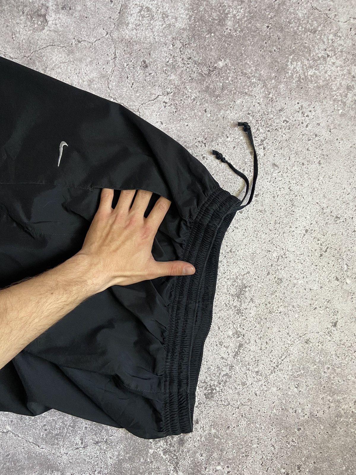 Nike NIKE BAGGY BLACK PANTS VINTAGE TRACK JOGGER Y2K DRILL Size US 34 / EU 50 - 2 Thumbnail