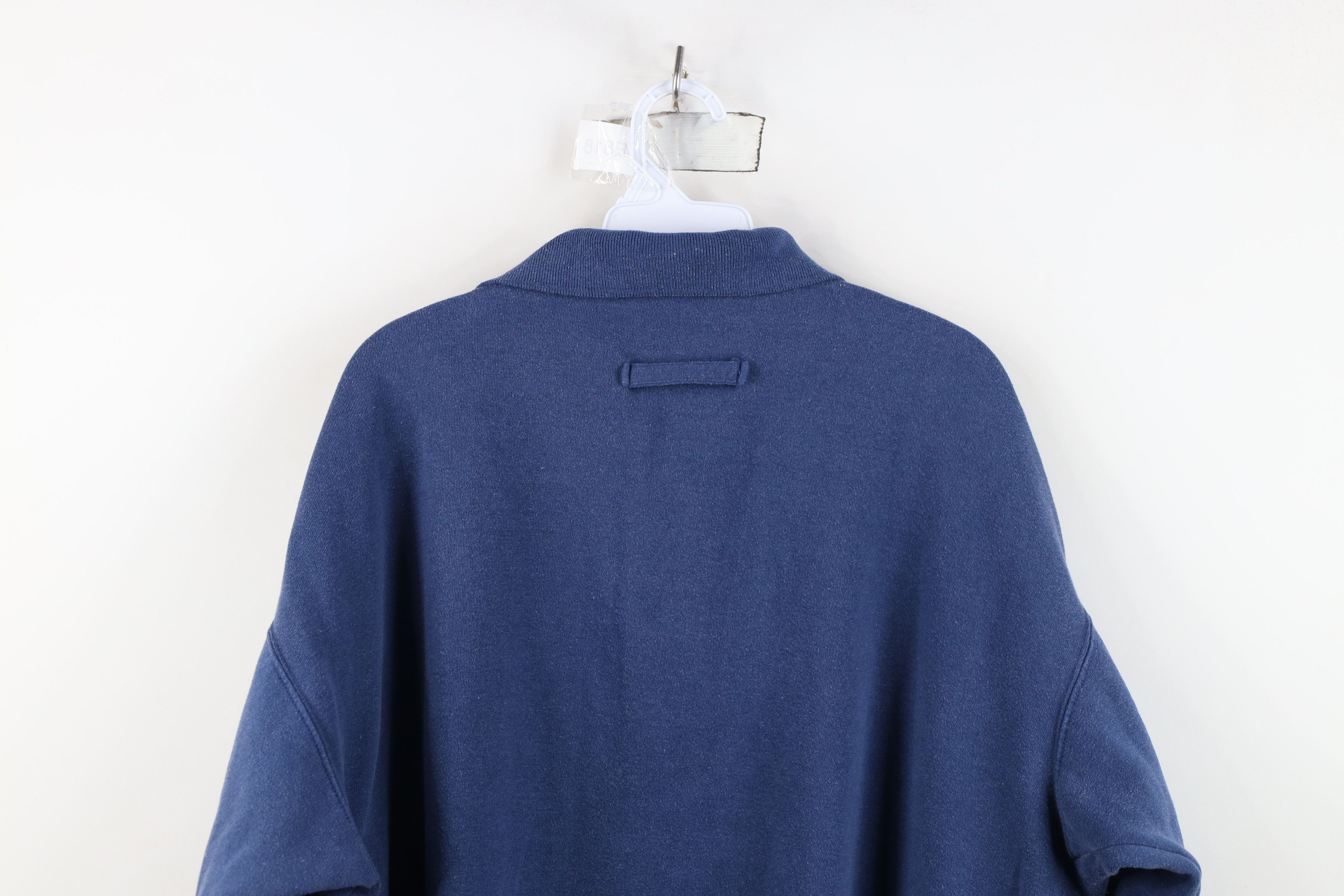 Vintage Vintage 90s Streetwear Collared Rugby Pullover Sweatshirt Size XXL / US 16-18 / IT 52-54 - 13 Thumbnail