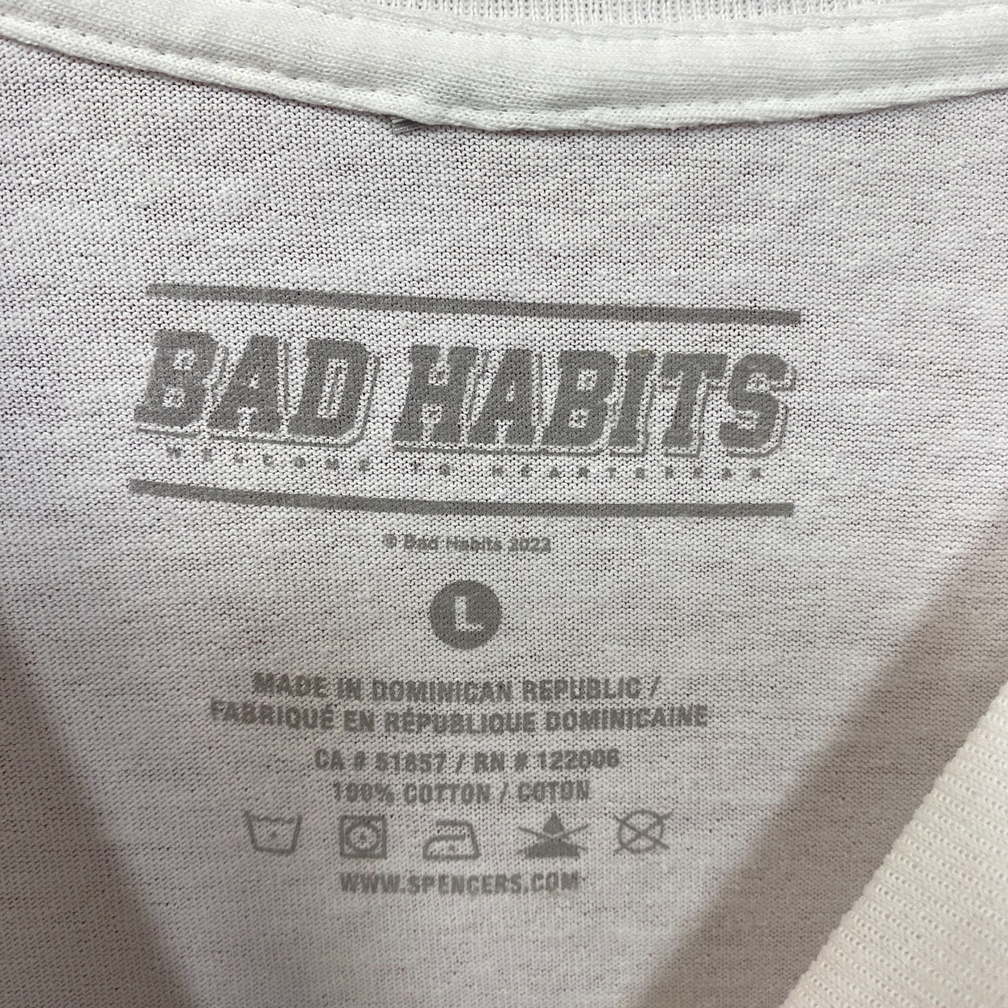 Anime Bad Habit Devil School Girl Waifu Anime T-Shirt Large Size US L / EU 52-54 / 3 - 5 Thumbnail