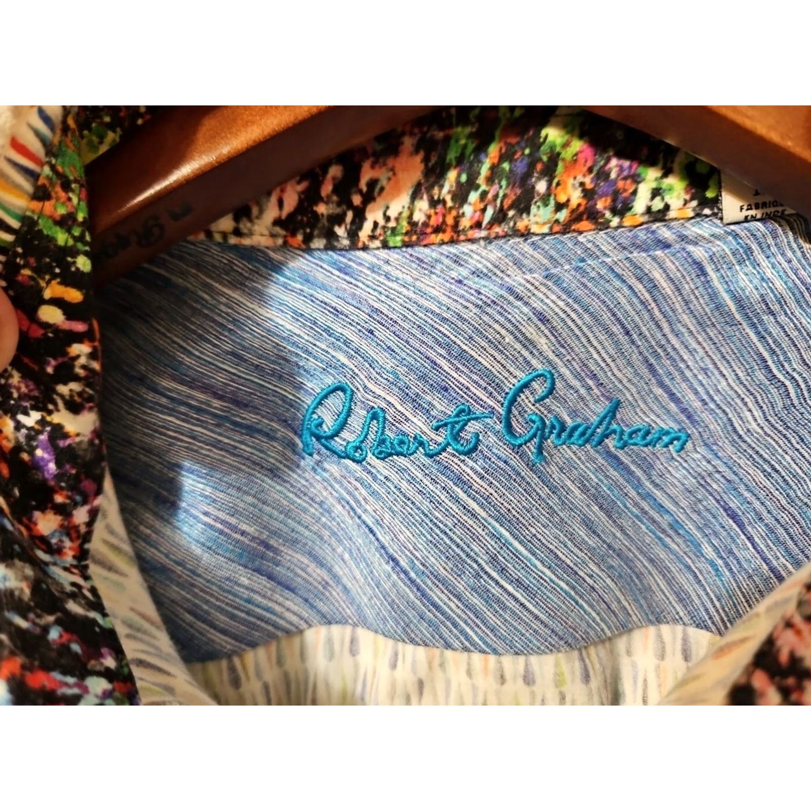 Robert Graham Robert Graham Mens M Modern Americana Classic Fit Multi Design Flip Cuff Size US M / EU 48-50 / 2 - 3 Thumbnail