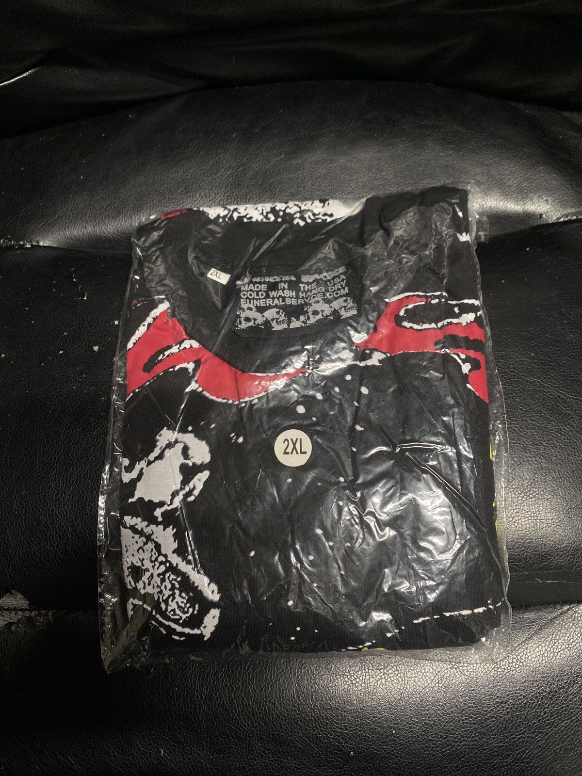 Gnarcotic WIFISFUNERAL FS FLAME ALLOVER TEE Size US XXL / EU 58 / 5 - 5 Thumbnail