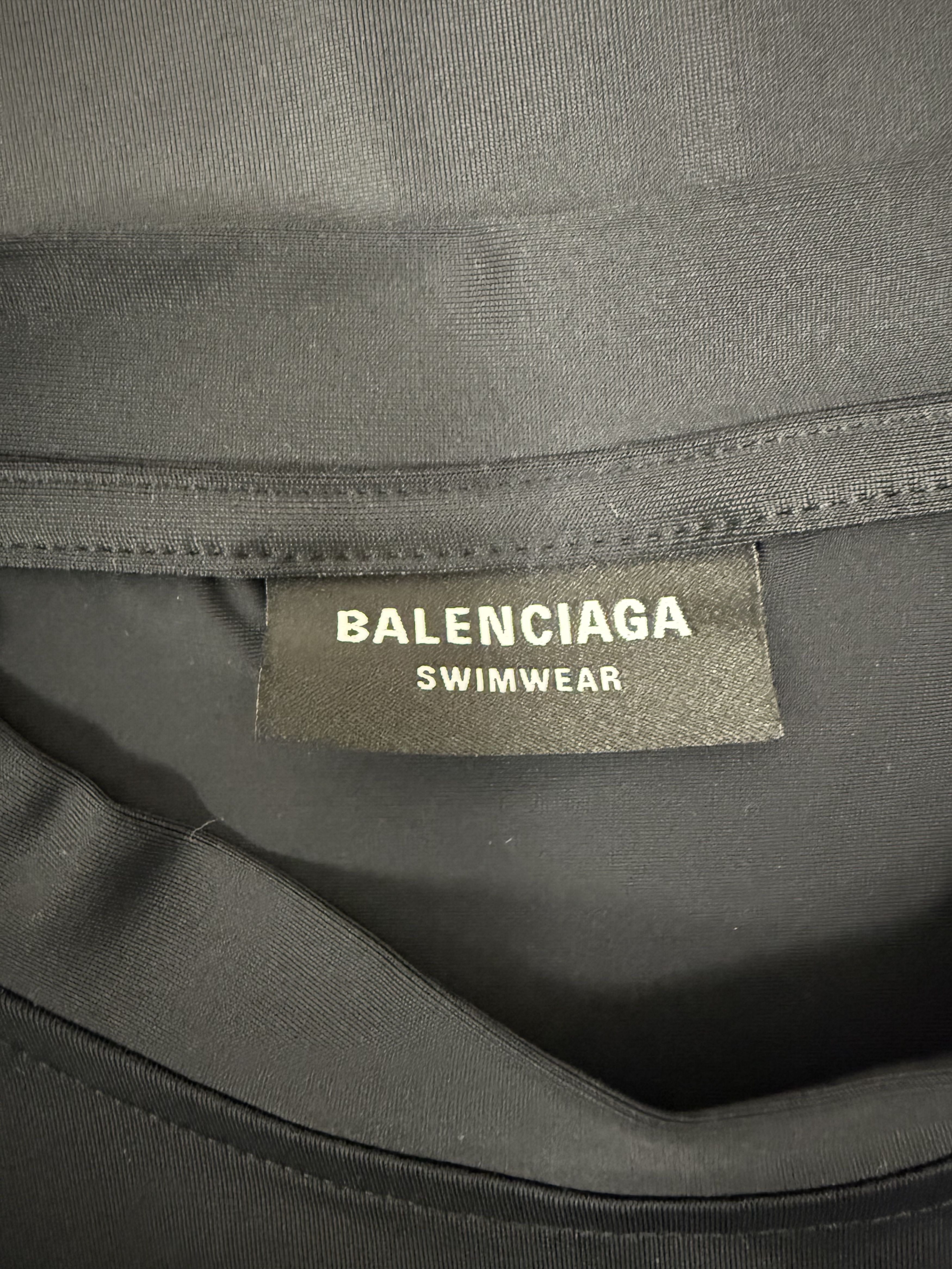Balenciaga Balenciaga Lycra Swim Tee Size US S / EU 44-46 / 1 - 2 Thumbnail