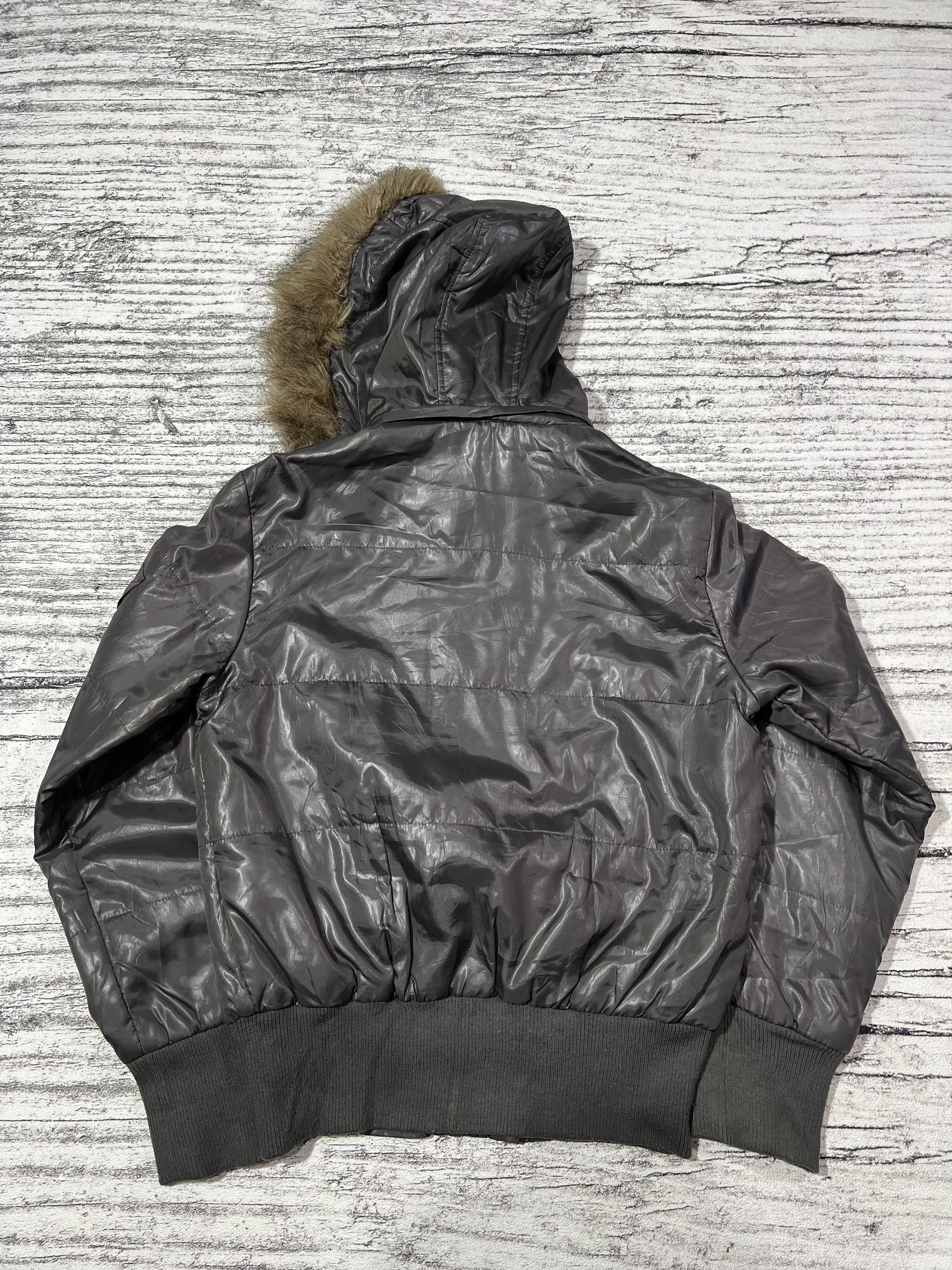 If Six Was Nine 2000s Japanese Archival Hysteric 14th Fur Bomber y2k Lgb Size US S / EU 44-46 / 1 - 6 Thumbnail