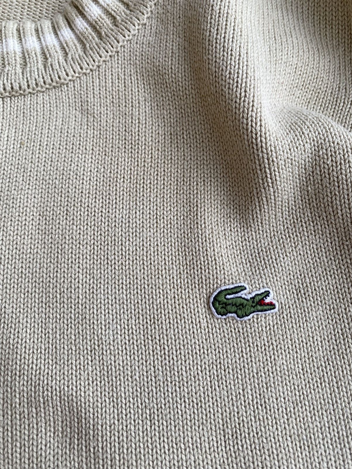 Lacoste Vintage Lacoste sweater knitwear cardigan 90s 00s vibe Size US M / EU 48-50 / 2 - 6 Thumbnail