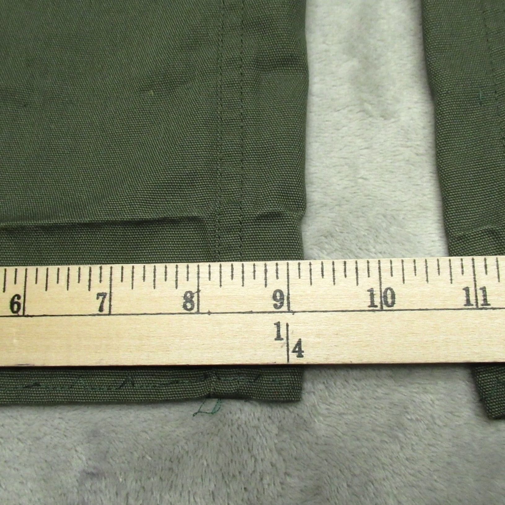 Vintage Boy Scouts of America Mens Convertible Cargo Pants Olive Green Canvas Size US 32 / EU 48 - 4 Thumbnail