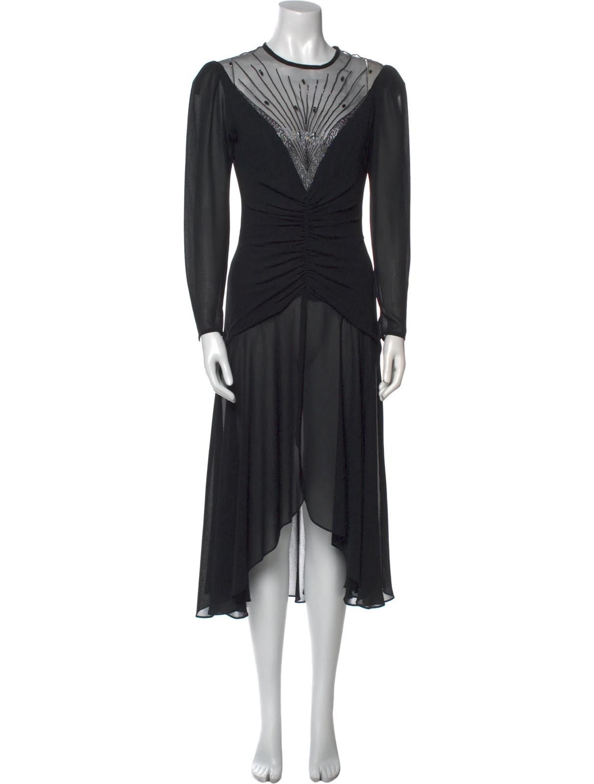 Casedei Casadei Crew Neck Knee-Length Dress Size: S Size S / US 4 / IT 40 - 1 Thumbnail