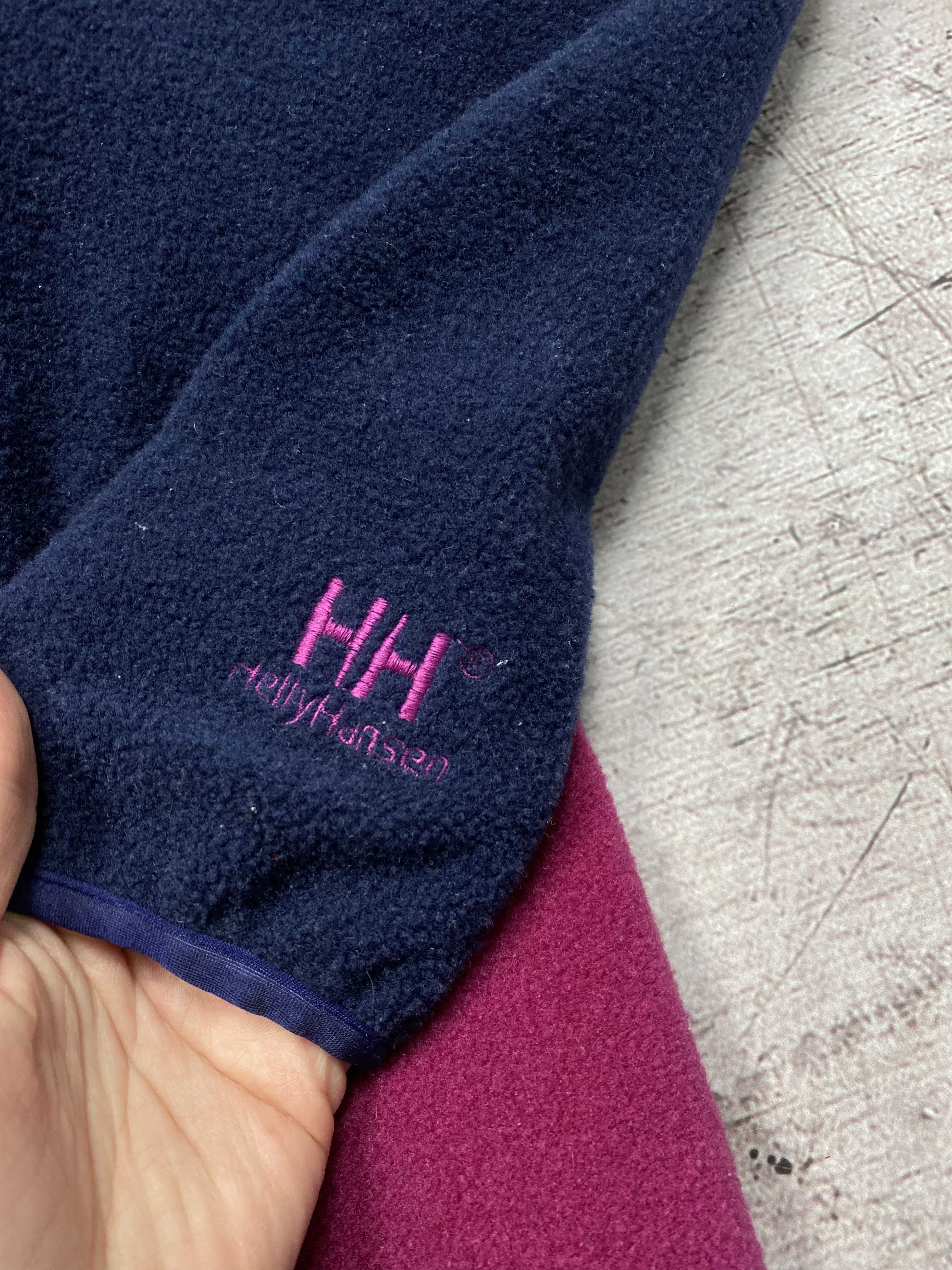 Helly Hansen × Vintage Helly Hansen 90s Vintage 1\4 Zip Fleece Hoodie Jacket Size US M / EU 48-50 / 2 - 4 Thumbnail