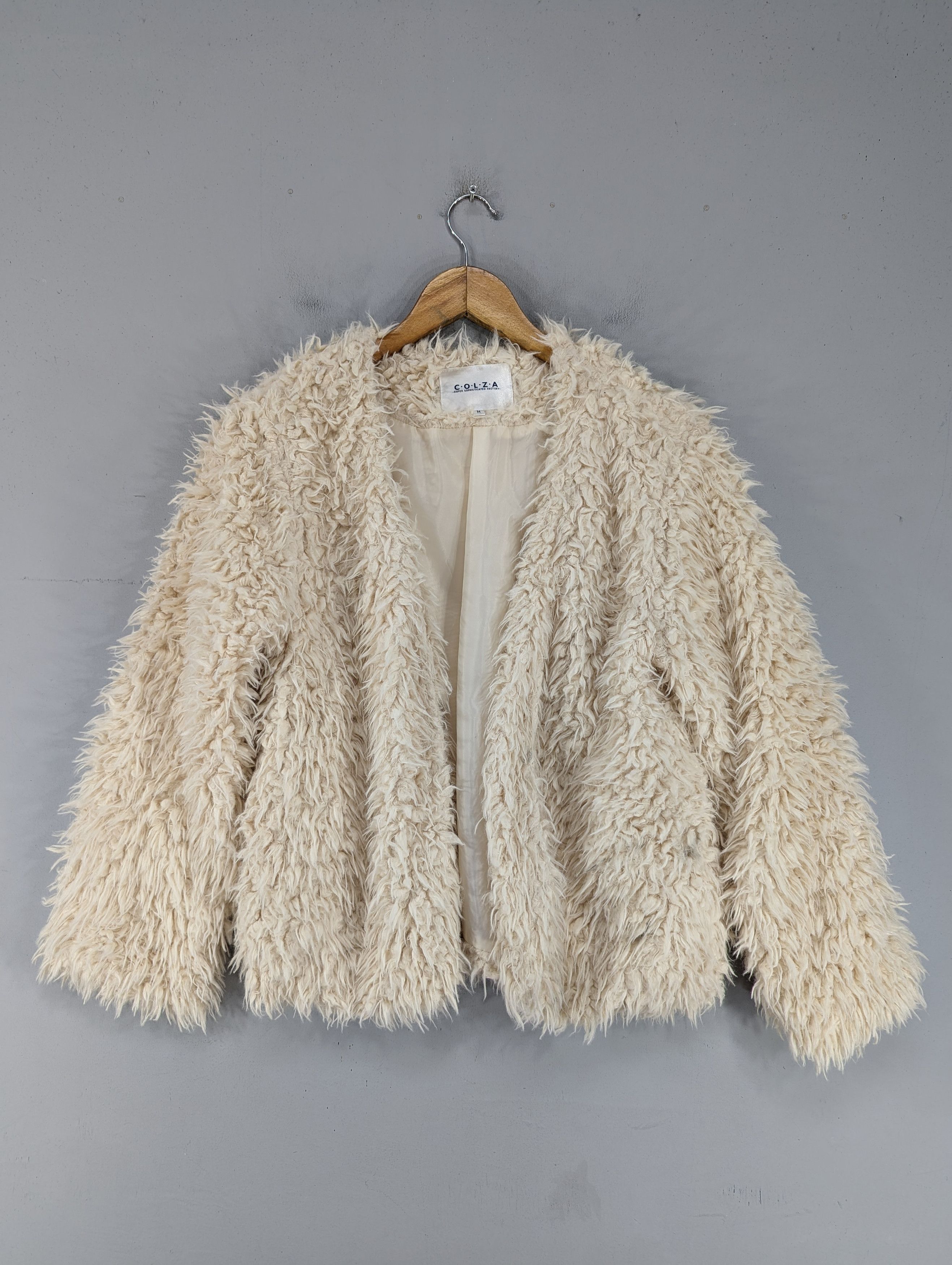 image of Avant Garde x Cardigan Colza Fur Cardigan Style Jacket, Women's (Size Medium)