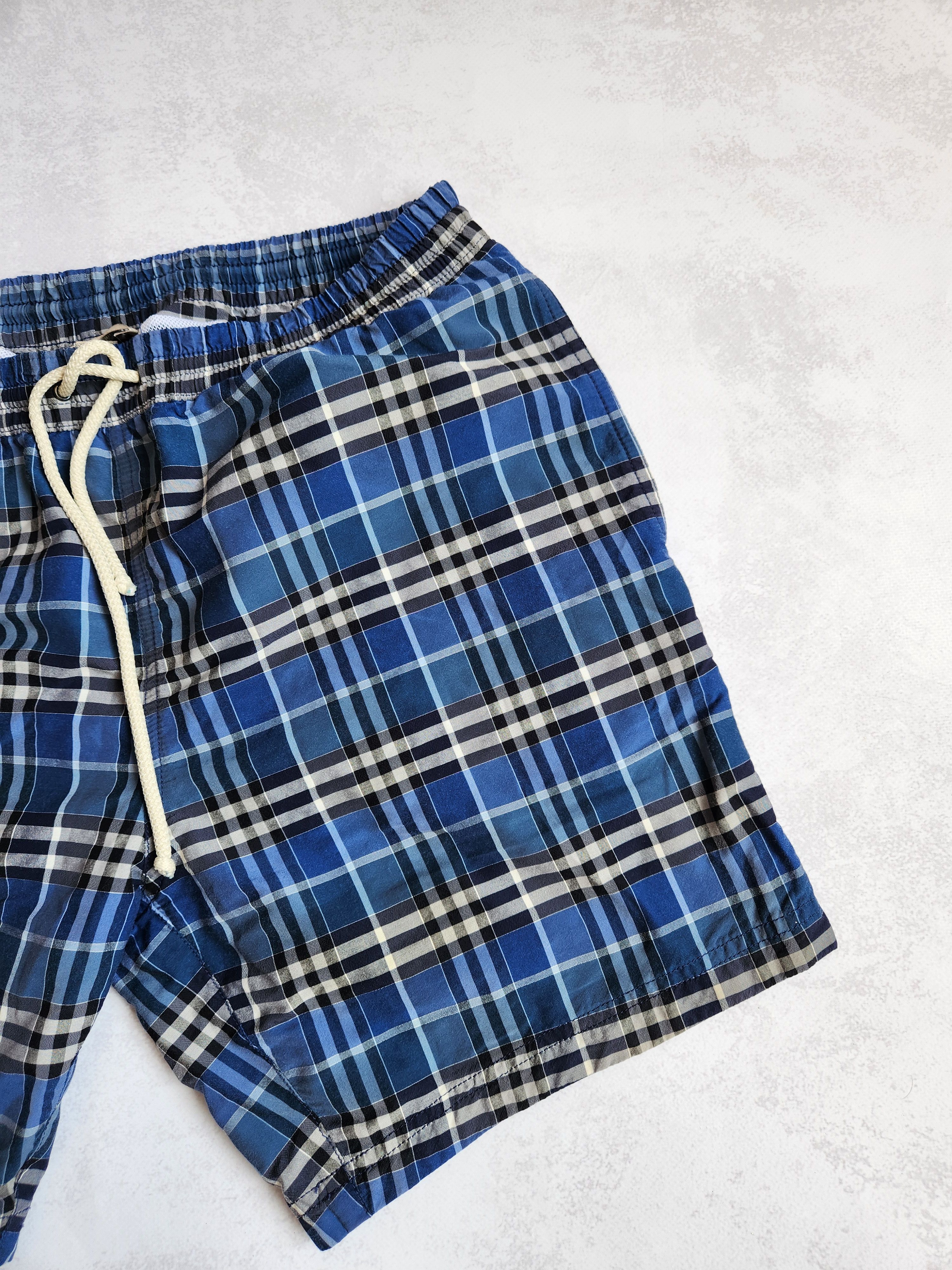 Burberry Burberry brit blue nova check shorts Size US 30 / EU 46 - 3 Thumbnail