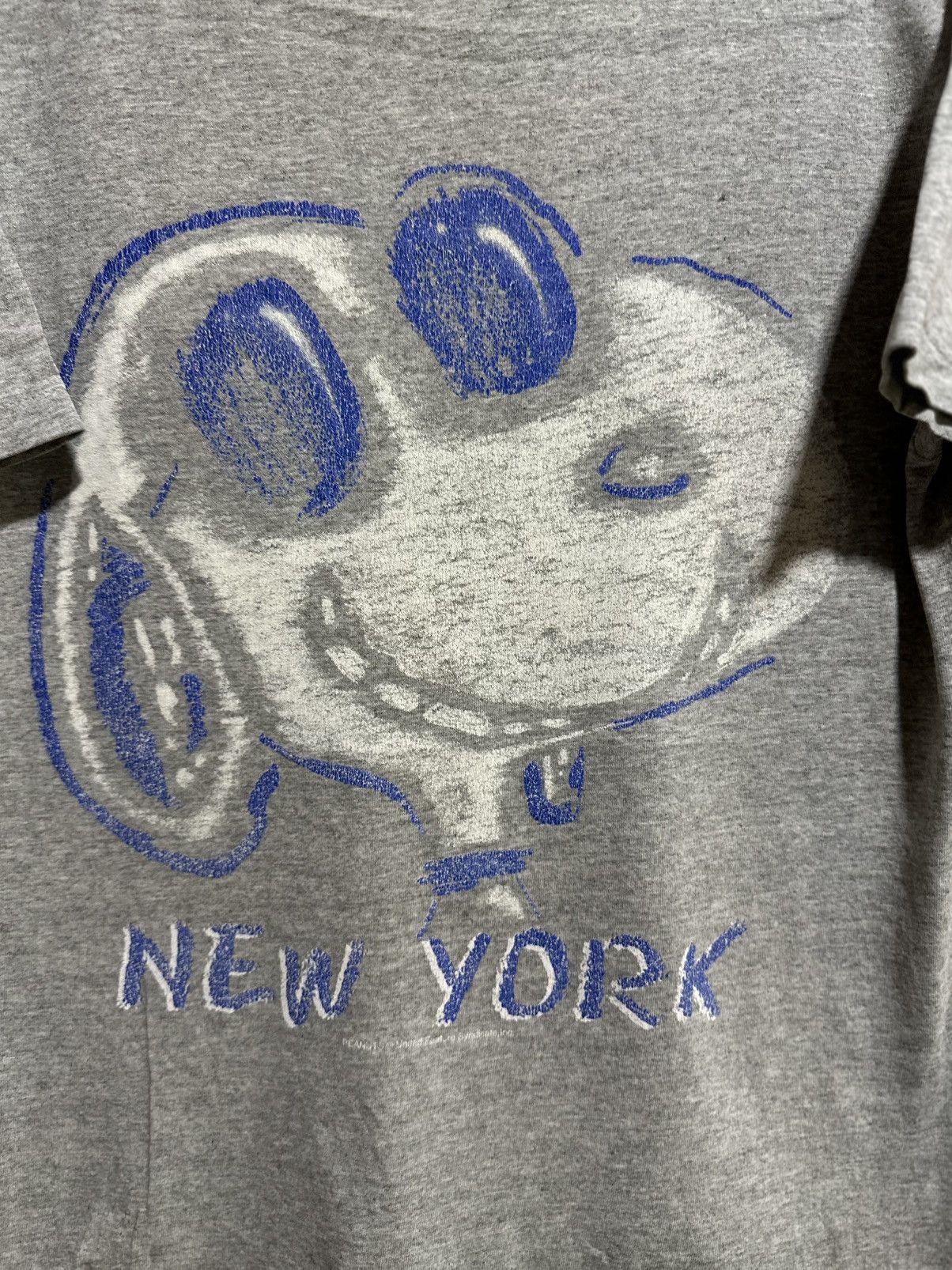 Peanuts Vintage Peanuts New York Faded Tee Size US L / EU 52-54 / 3 - 2 Thumbnail