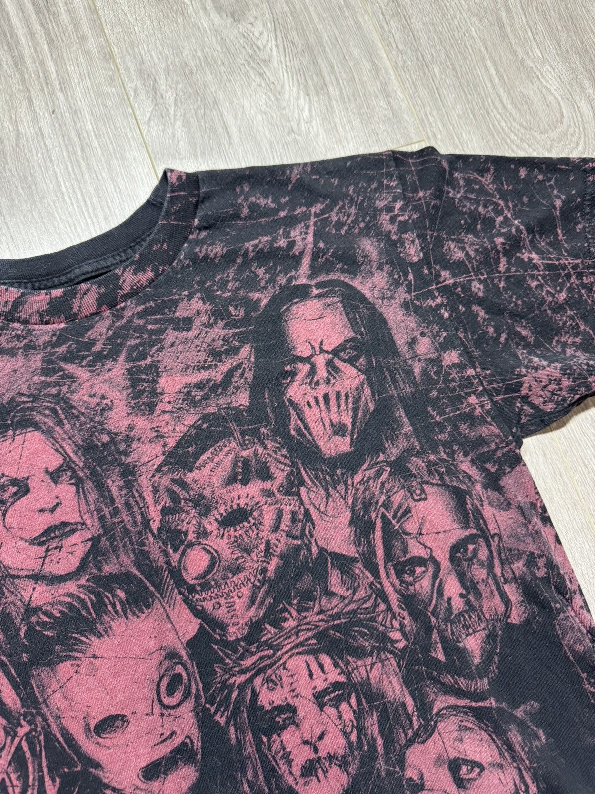 Band Tees Vintage Y2K Slipknot Band T-Shirt Size Small All Over Print Size US S / EU 44-46 / 1 - 4 Thumbnail