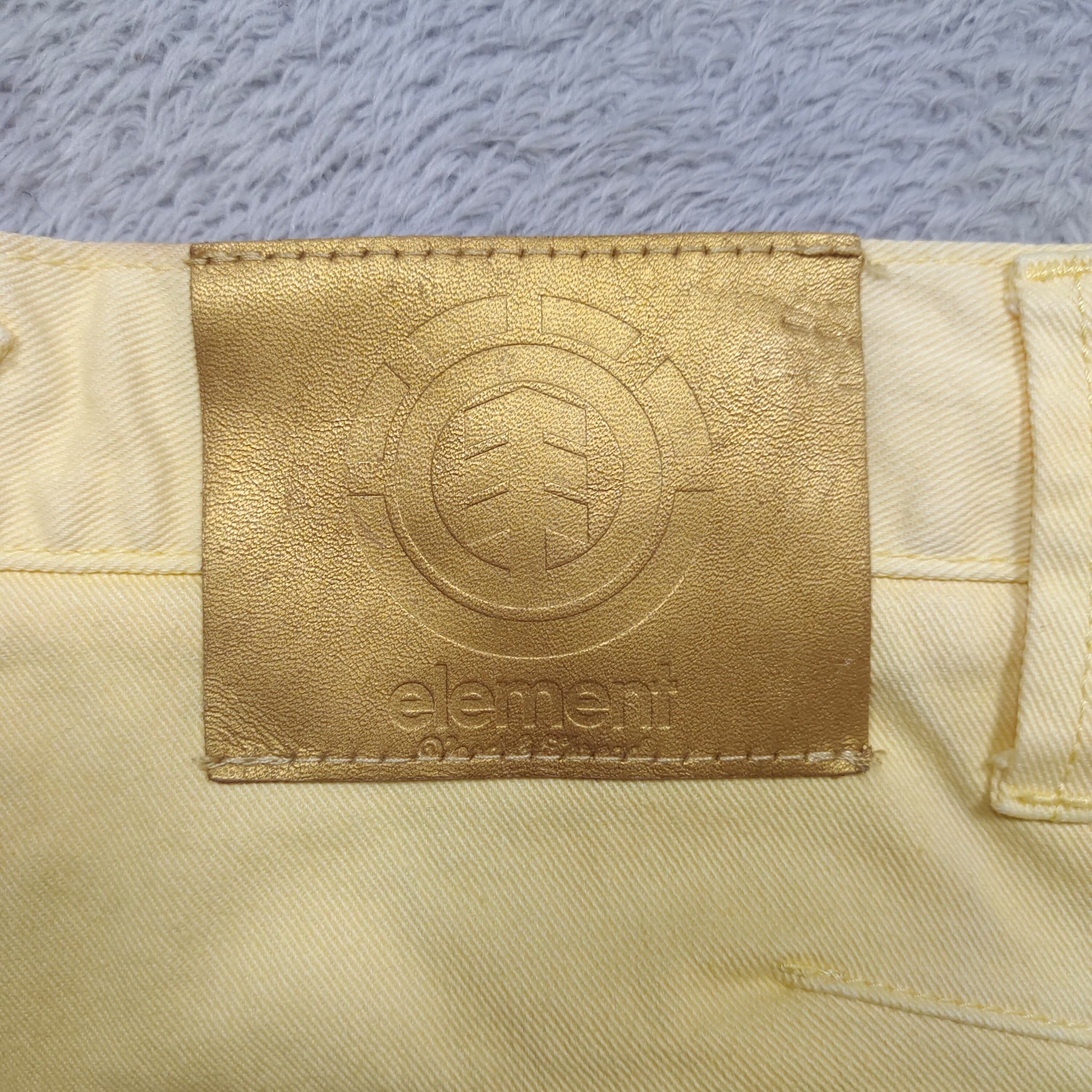 Element Vintage Element Japan Light Yellow Cotton Cargo Pants Size US 32 / EU 48 - 10 Thumbnail