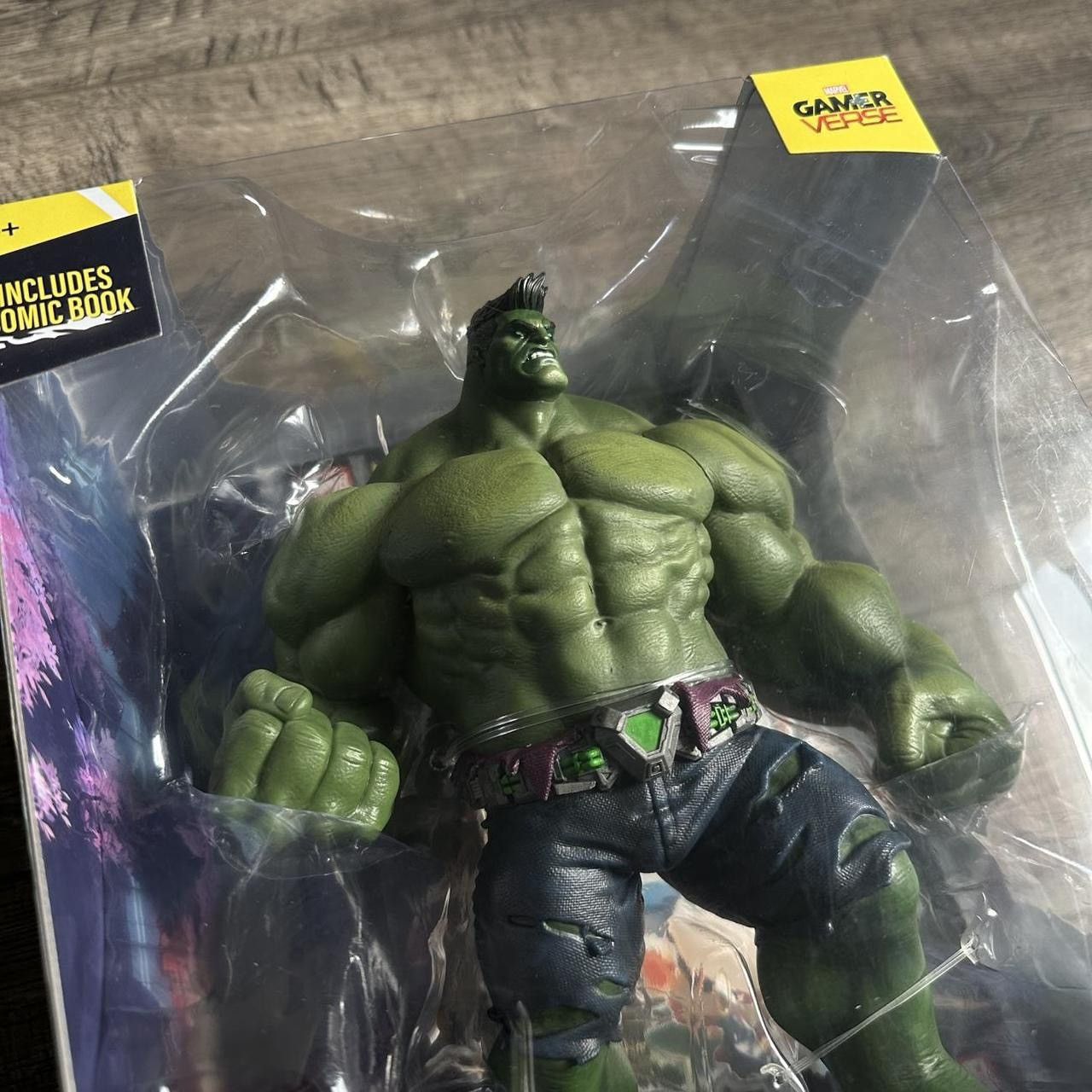 Marvel Comics Rare Marvel Rivals Green HULK McFarlane Comic Action Figure Size ONE SIZE - 2 Thumbnail
