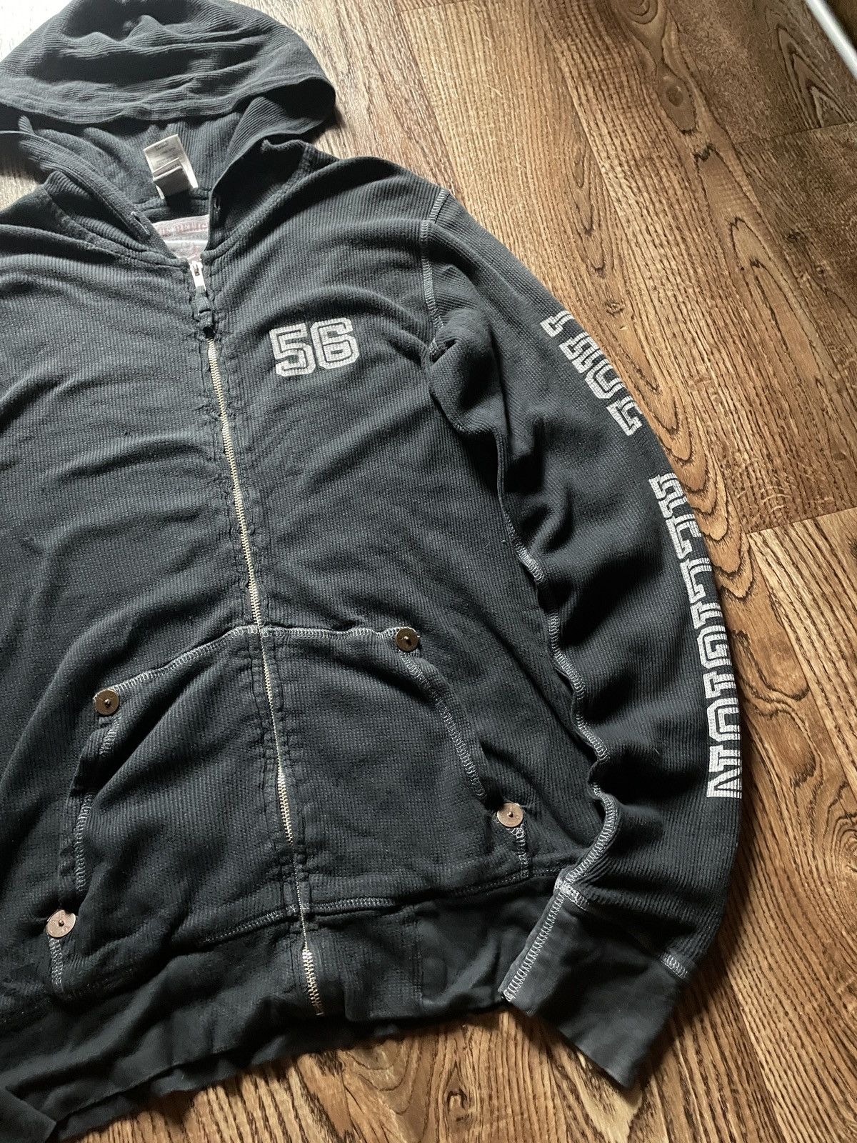 Japanese Brand Vintage Zip Hoodie True Religion 90’s Big logo Size US L / EU 52-54 / 3 - 7 Thumbnail