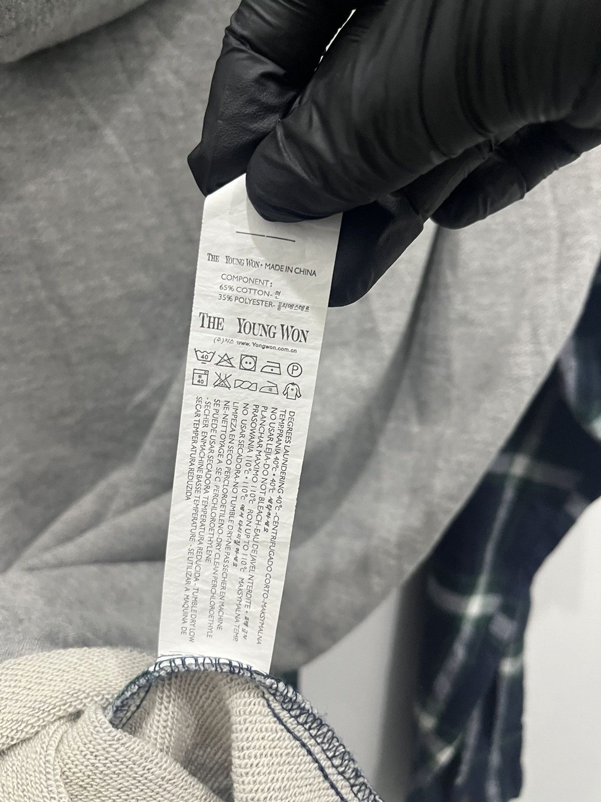Japanese Brand JapaneseStyle Plaid Block by The Young Won Sweatshirt Hoodie Size US XL / EU 56 / 4 - 5 Thumbnail