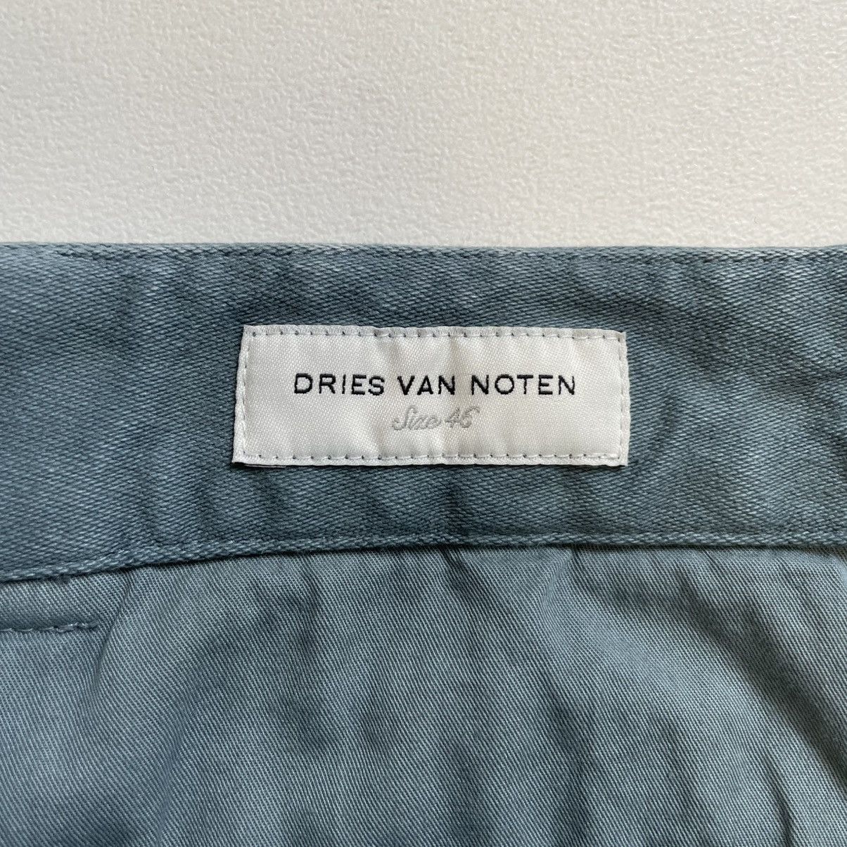 Dries Van Noten Sample ‘Washed Blue’ Wide Leg Utility Pants Size US 32 / EU 48 - 5 Thumbnail