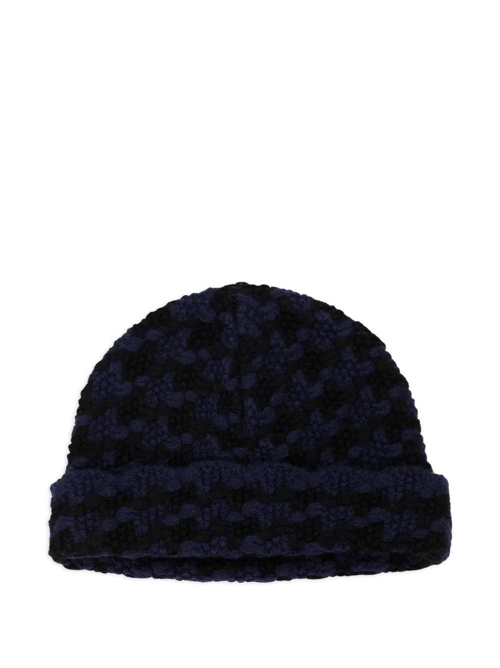 Aime Leon Dore (size S) ALD HOUNDSTOOTH BEANIE "BLACK" Size ONE SIZE - 1 Thumbnail