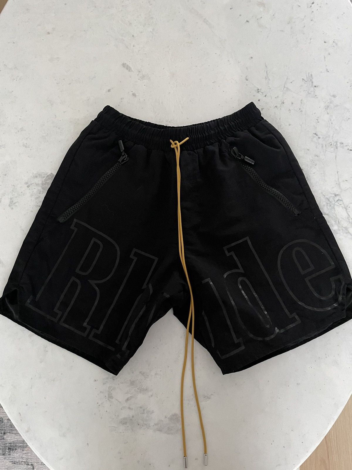 Rhude RHUDE logo printed shorts small Size US 30 / EU 46 - 1 Thumbnail