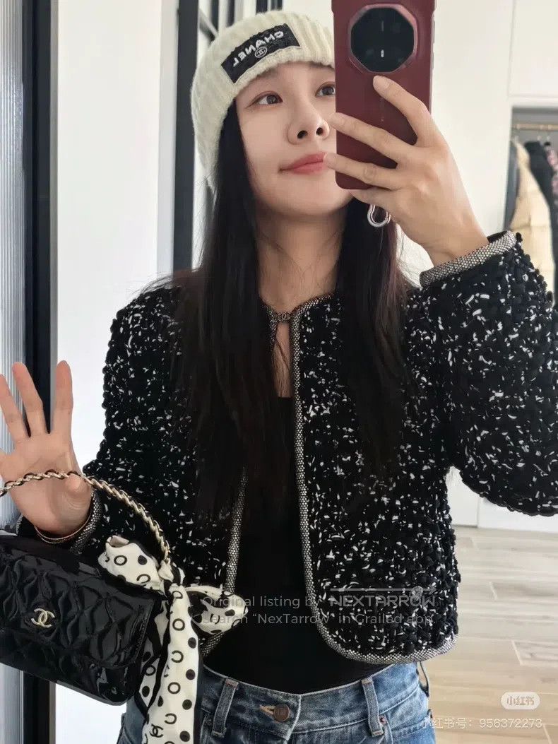 Chanel Chanel 25p black cardigan coat Size XS / US 0-2 / IT 36-38 - 2 Thumbnail