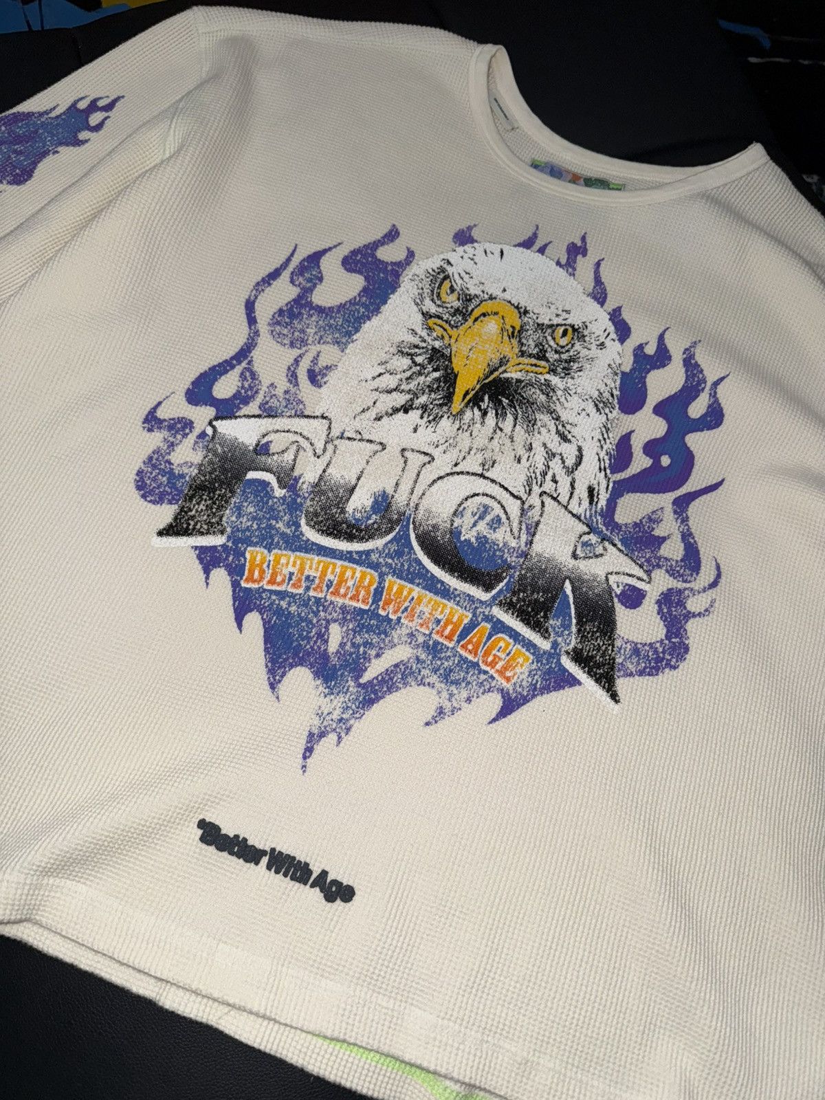 Better With Age Thermal graphic logo shirt Size US M / EU 48-50 / 2 - 3 Thumbnail