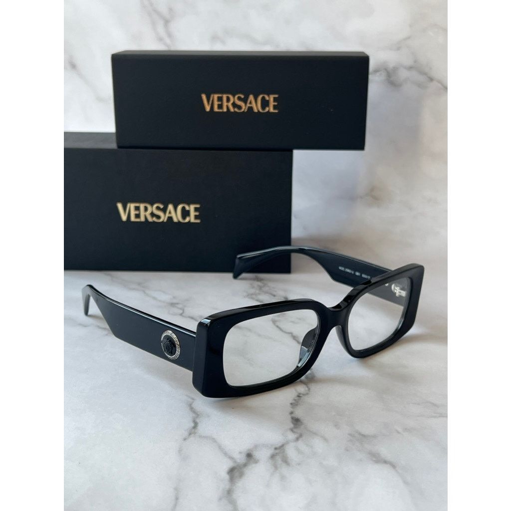 Versace NEW Versace VE3362U Black Frames Eyeglasses Size ONE SIZE - 6 Thumbnail