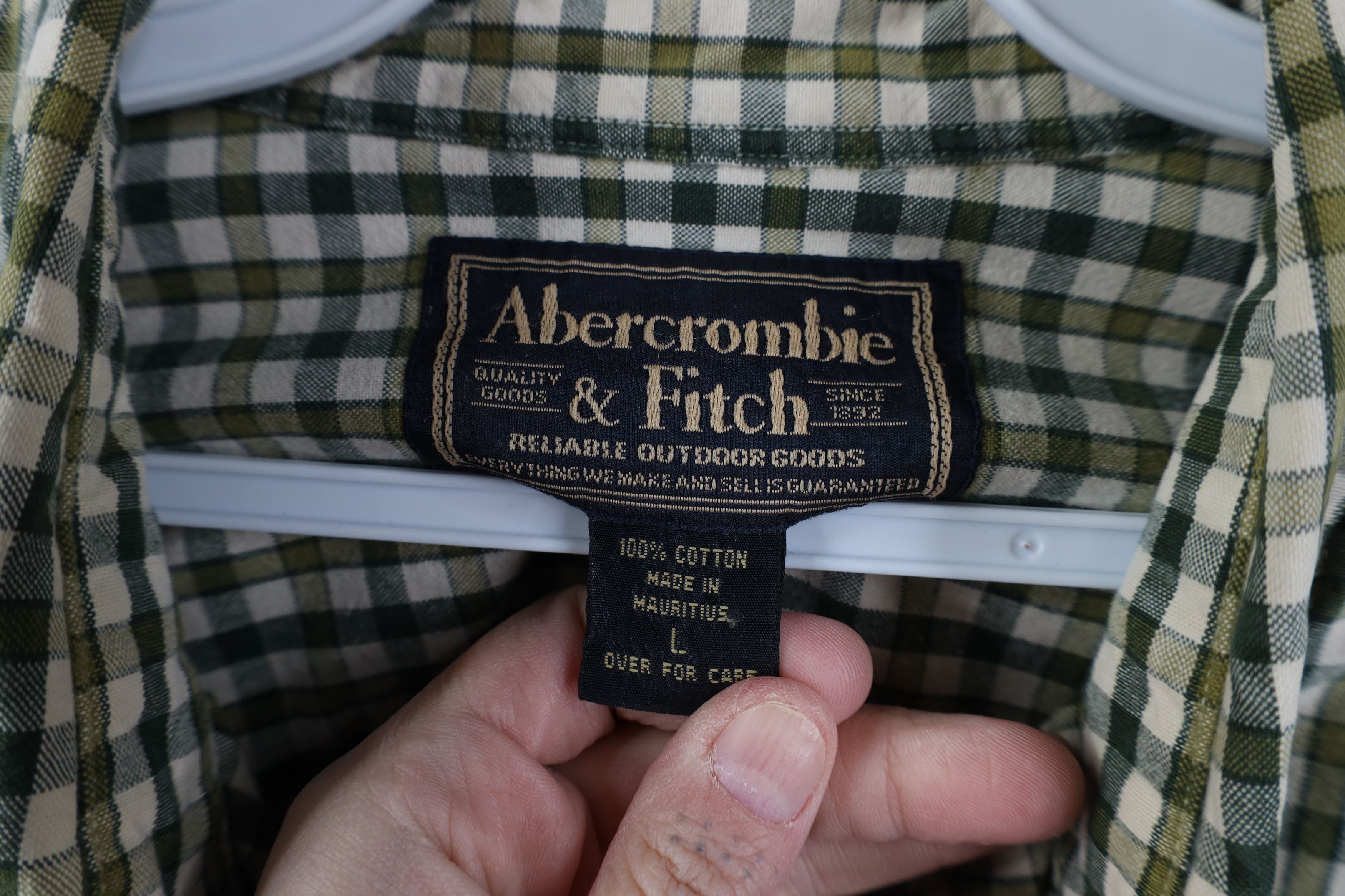 Abercrombie & Fitch Vintage 90s Y2K Abercrombie & Fitch Baggy Button Down Shirt Size US L / EU 52-54 / 3 - 10 Thumbnail