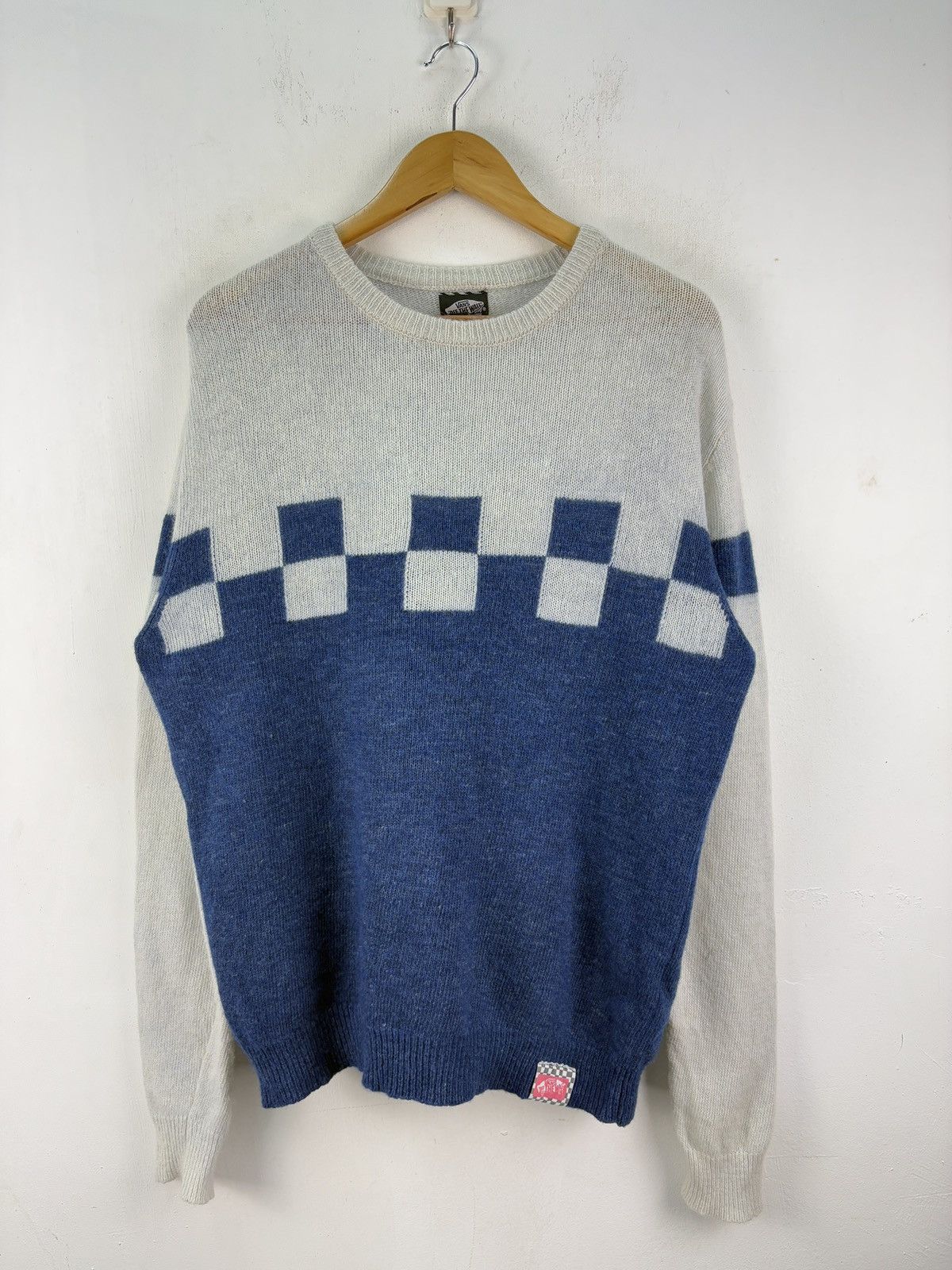 Vans × Vintage Vintage Vans of The Wall Sweater Knitwear Size US M / EU 48-50 / 2 - 1 Thumbnail