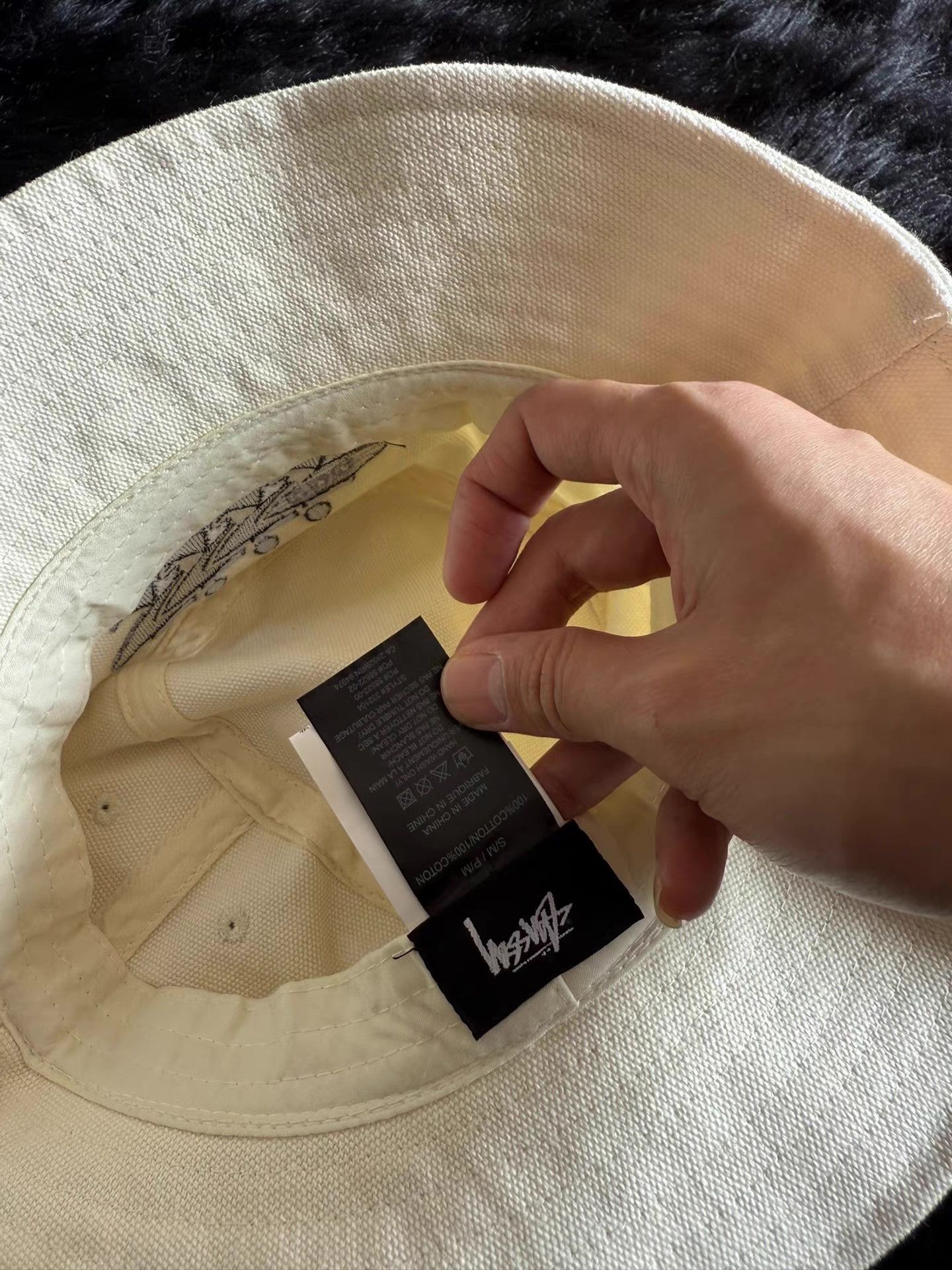 Stussy Stussy × CDG Bucket Hat Q17 Size ONE SIZE - 5 Thumbnail