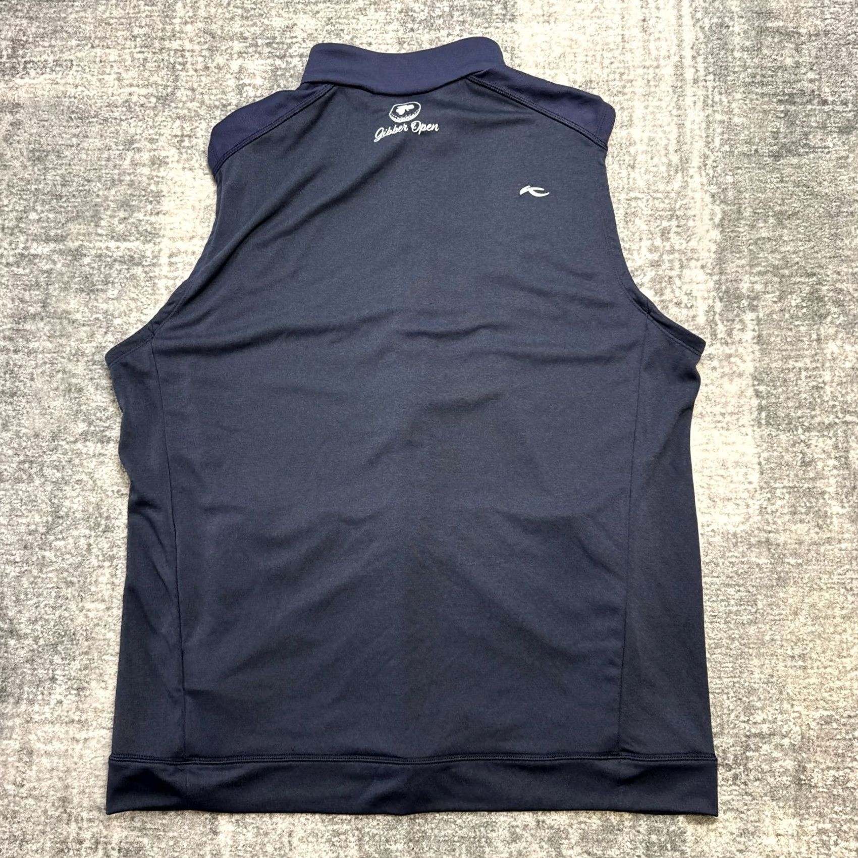 KJUS KJUS Westport Vest Mens XL Navy Blue Golf Performance UPF 50 Quick Dry Travel Windbreaker Short Zip Pockets Lightweight Size US XL / EU 56 / 4 - 4 Thumbnail