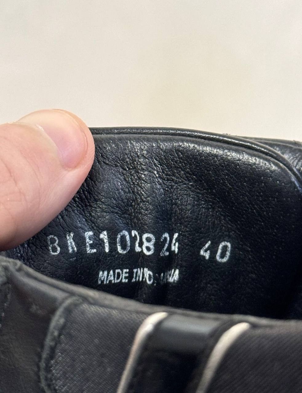 Dirk Bikkembergs × Vintage Dirk Bikkembergs Casual Leather Low Top Sneakers Size US 7 / EU 40 - 8 Thumbnail