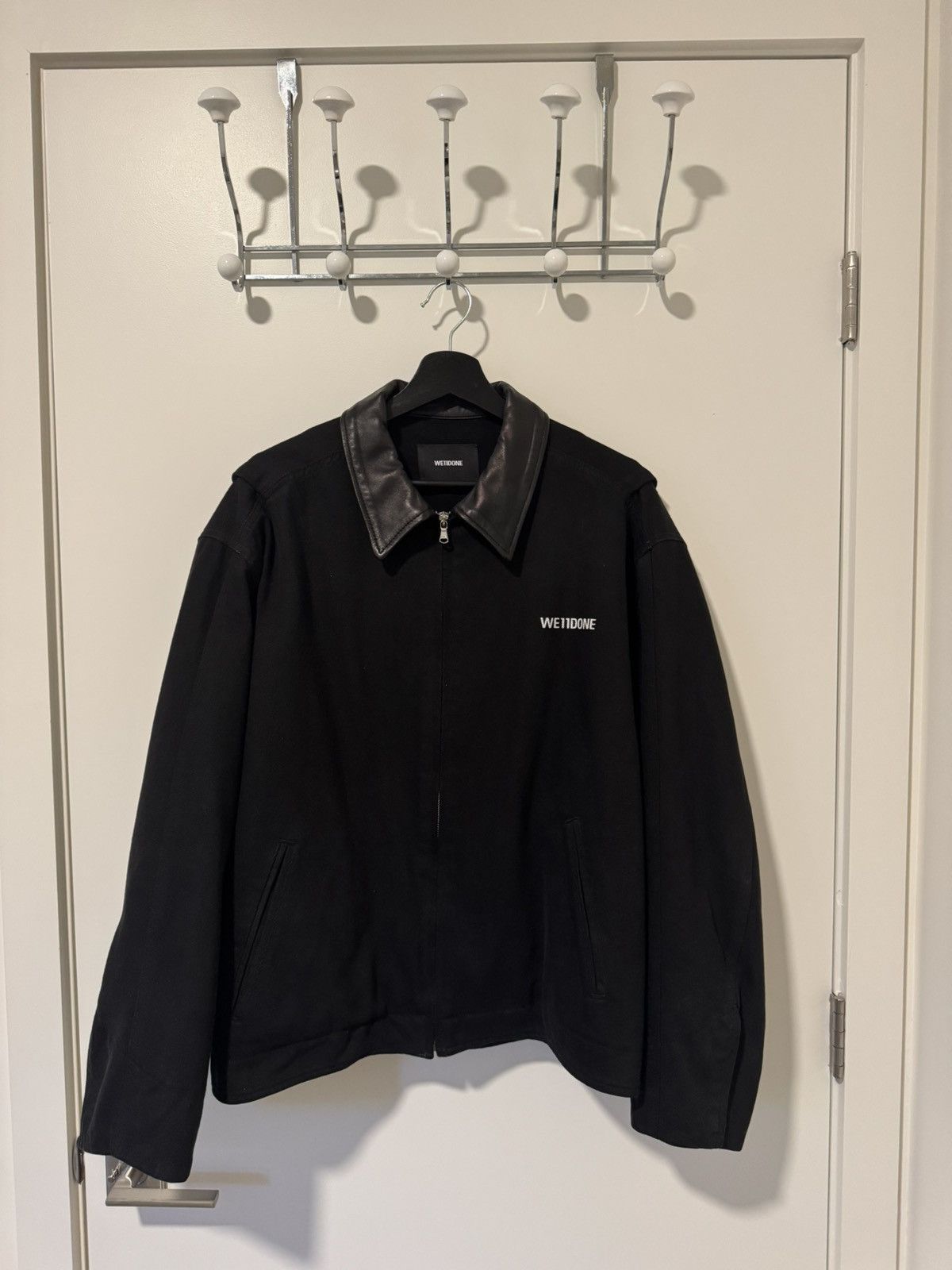 WE11DONE WE11DONE Black Oversized Jacket Size L Size US L / EU 52-54 / 3 - 1 Thumbnail