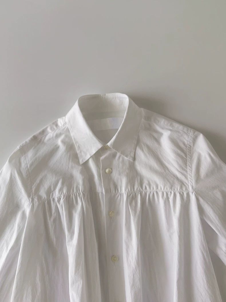 Comme des Garcons Comme Des Garcons White irregular silhouette shirt Size S / US 4 / IT 40 - 2 Thumbnail